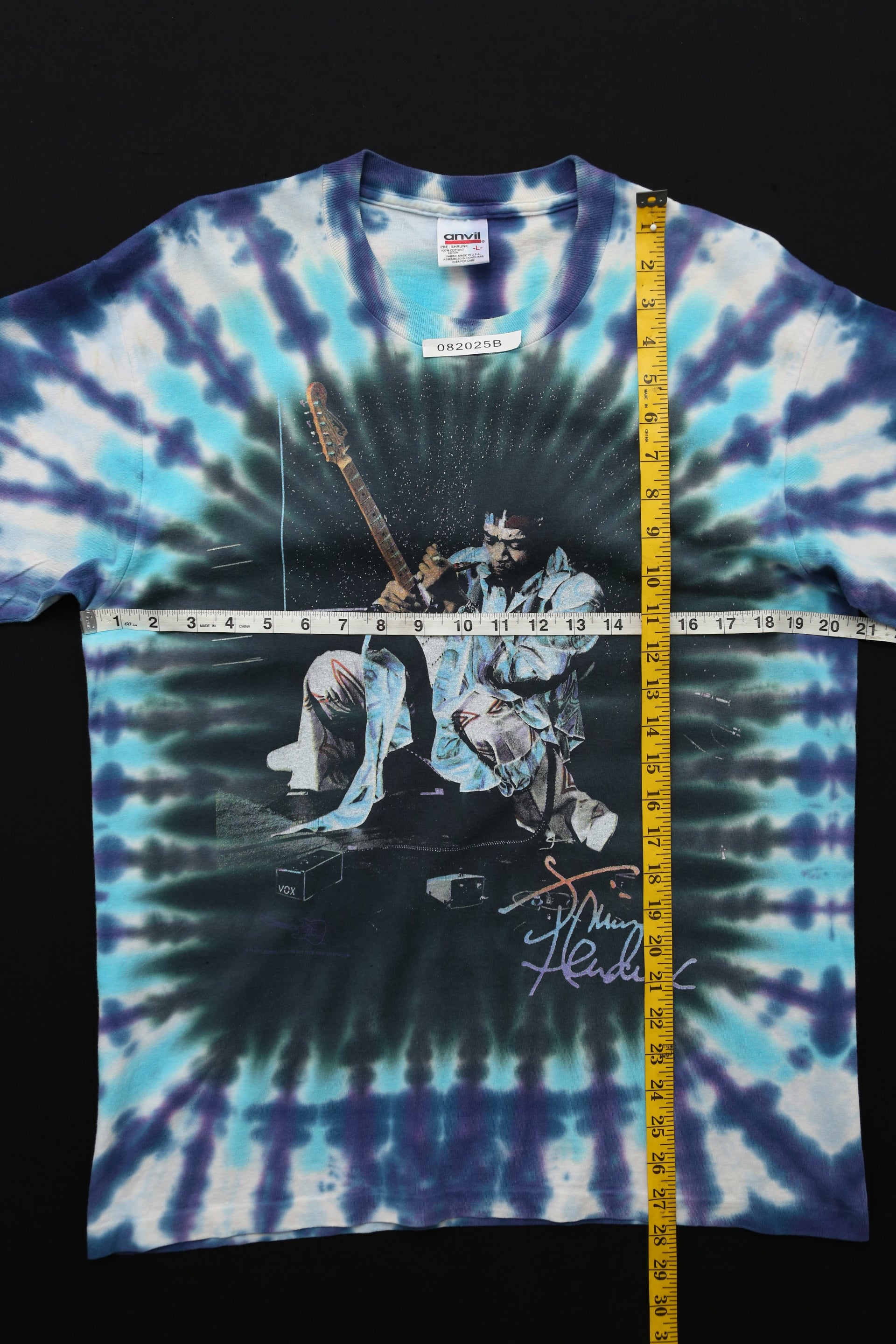 Jimmi Hendrix Tie Dye 90s tee