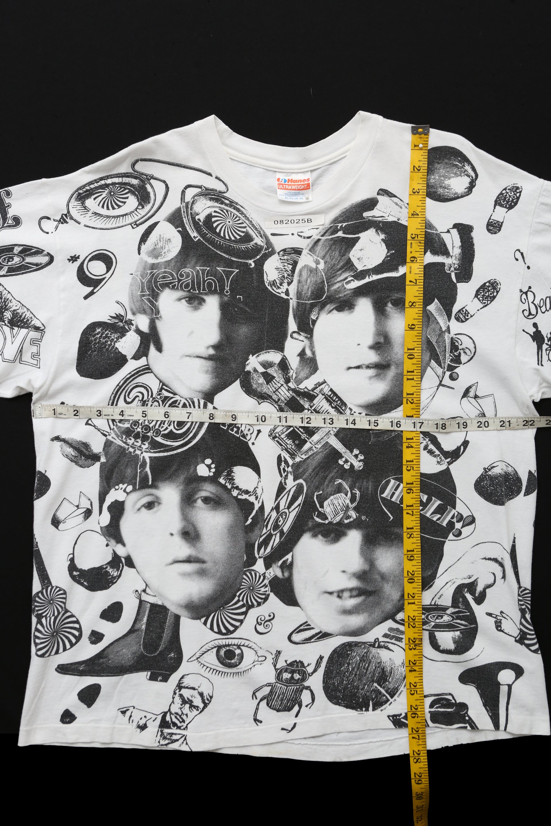 1991 The Beatles "Legacy" All Over Print tee