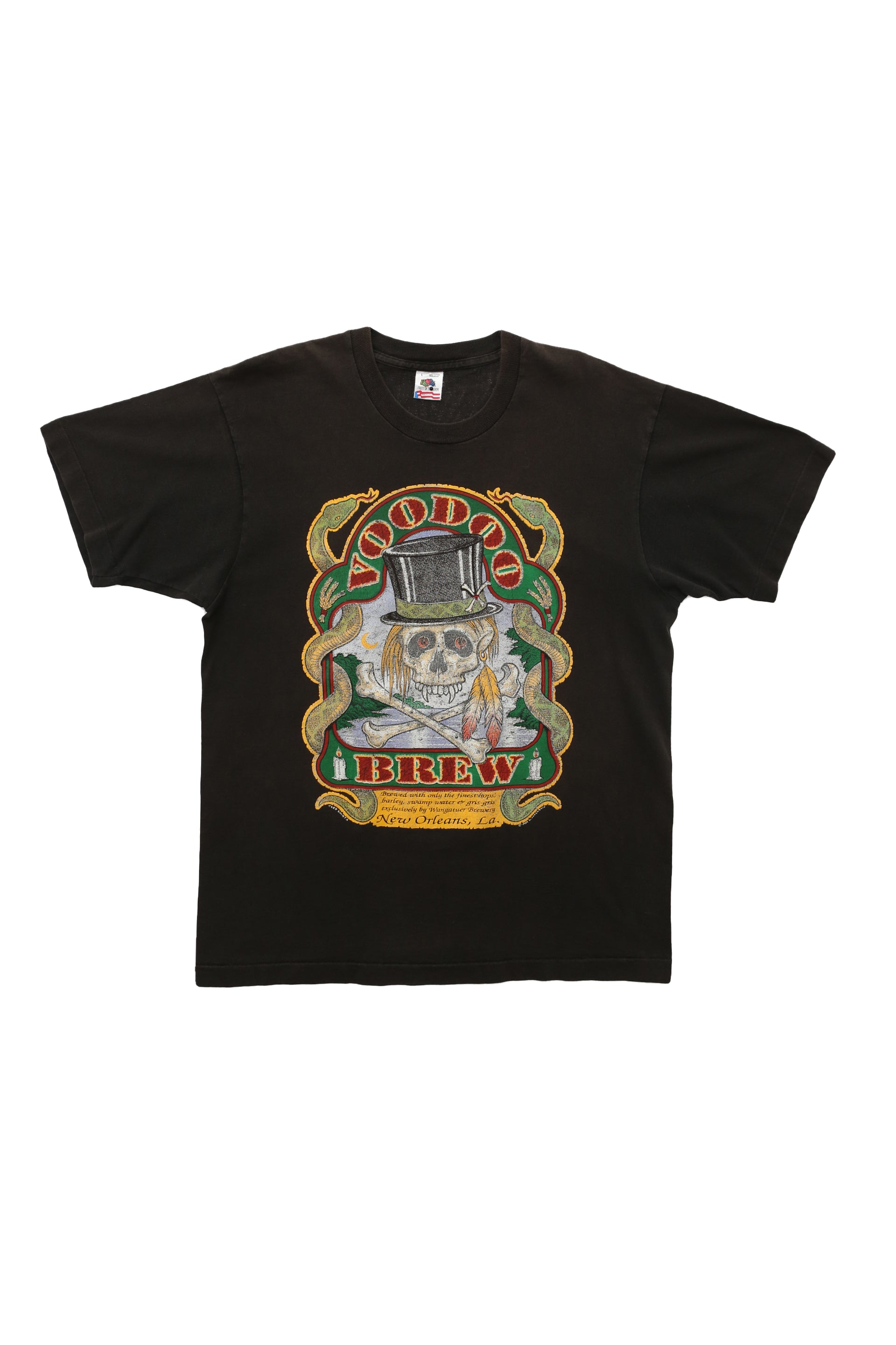 1990's Vintage New Orleans "Voodoo Brew" souvenir tee
