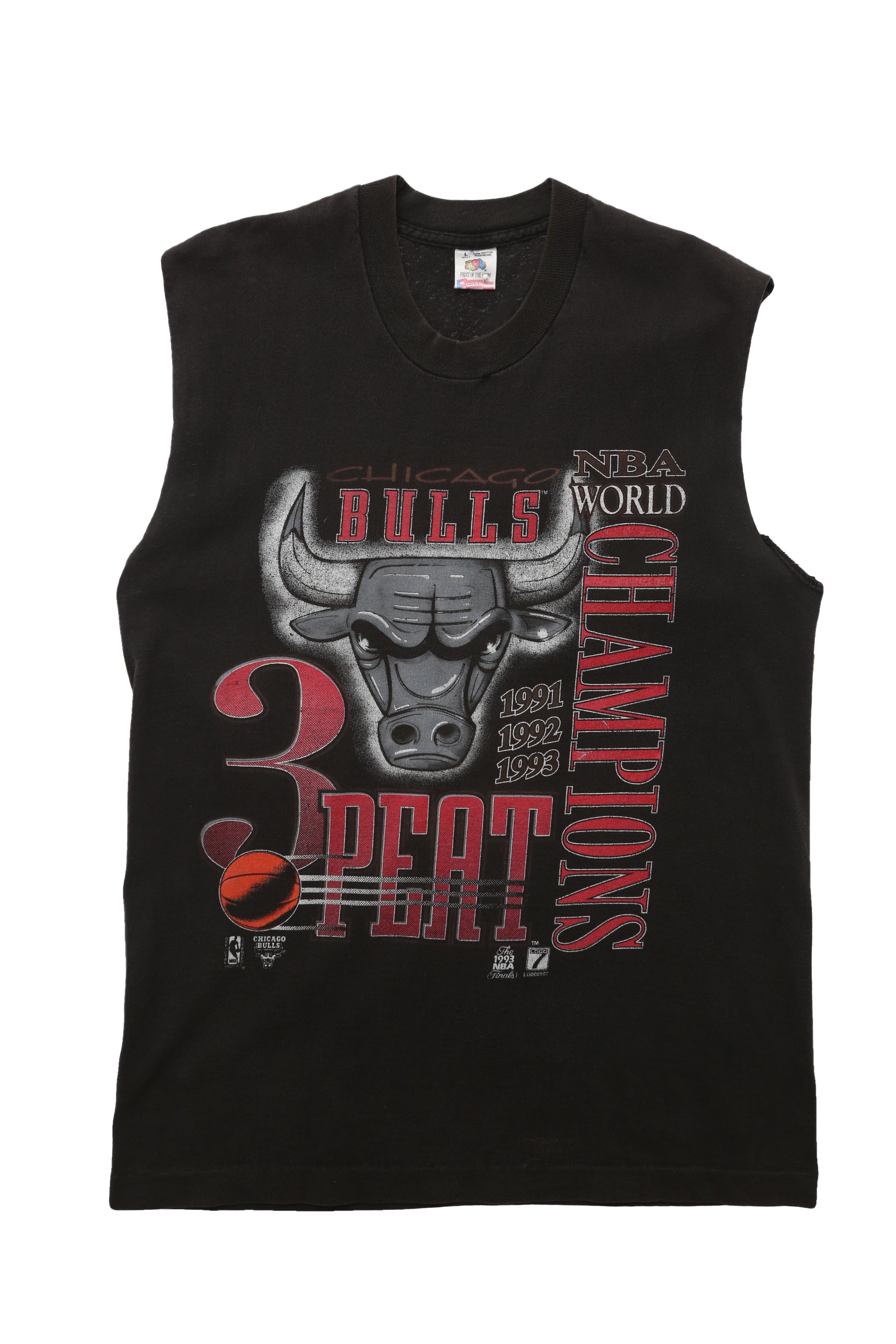 1993 Vintage Chicago Bulls "3-Peat" Championship tank top