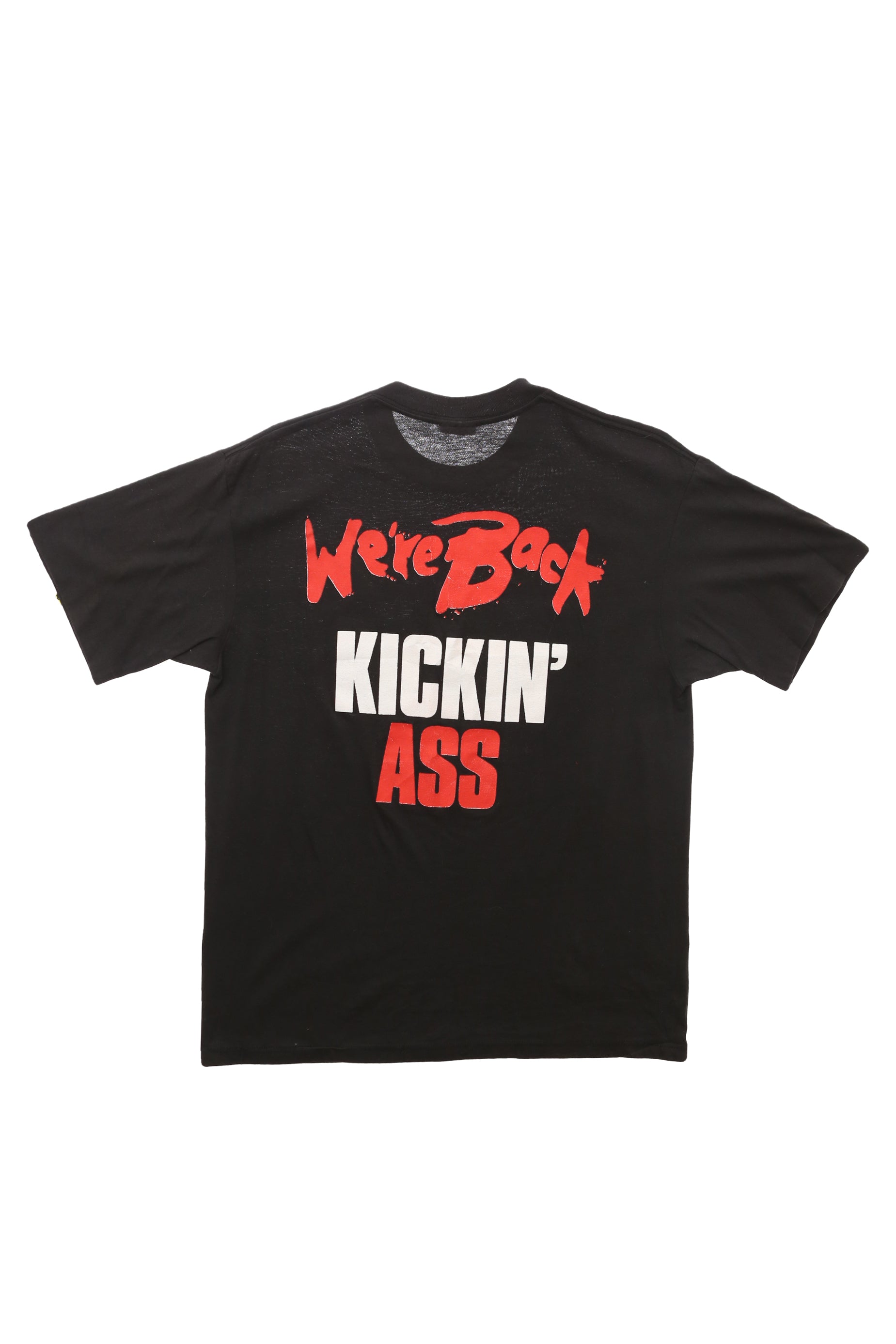 1989 Bon Jovi "We're Back Kickin' Ass" concert tour t-shirt