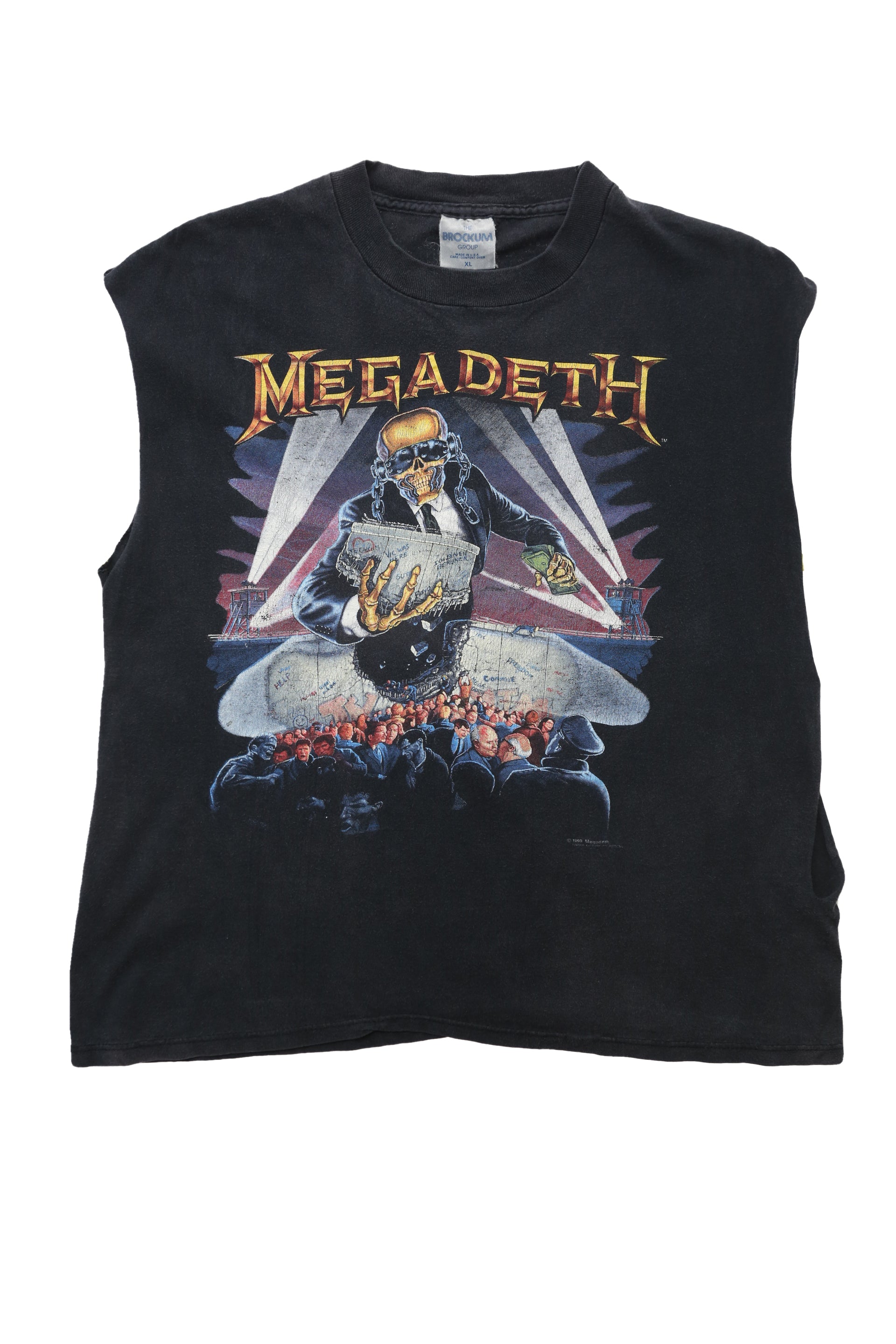 1990 Vintage Megadeth "Rust in Piece" Sleeveless shirt