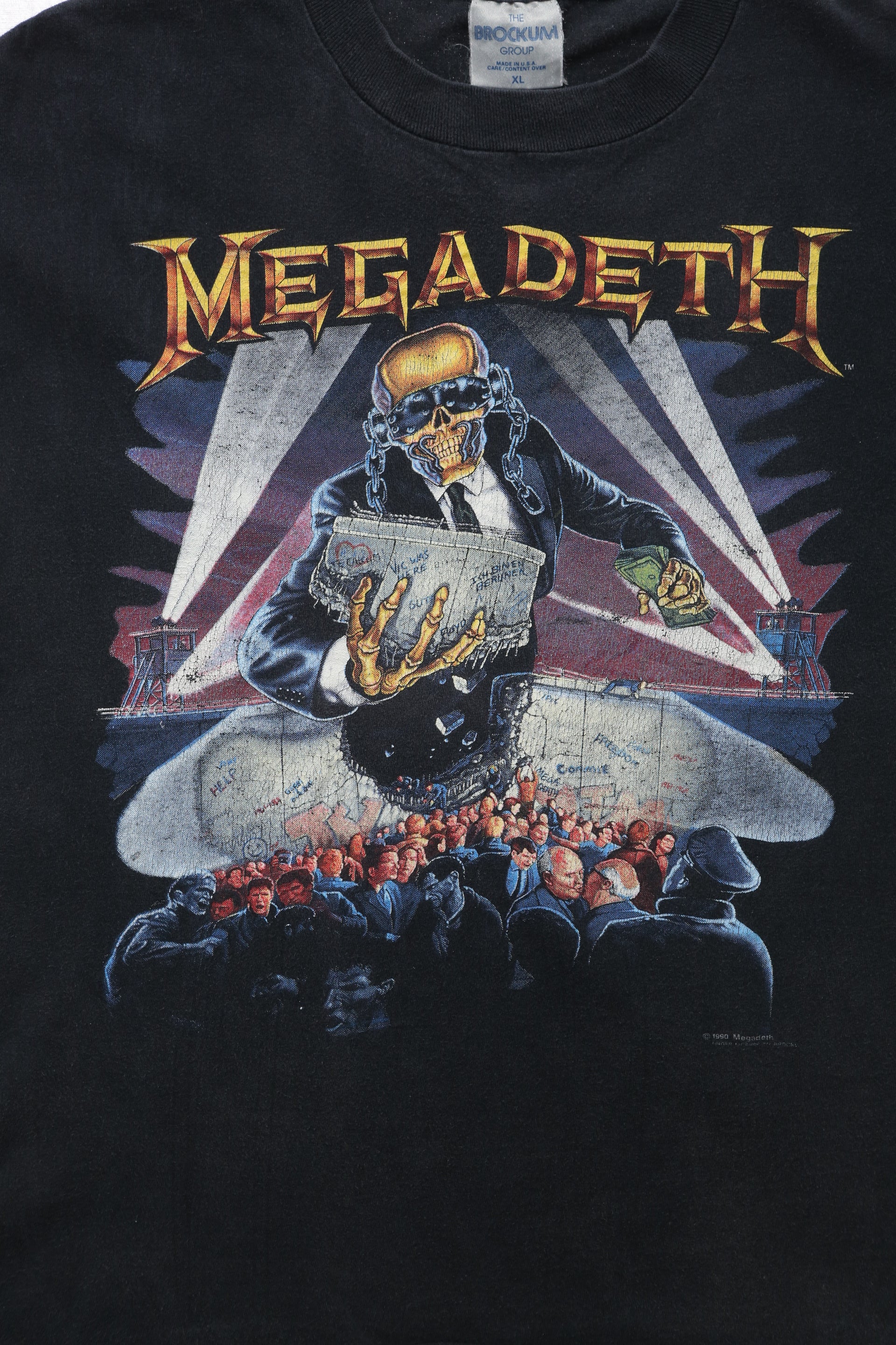 1990 Vintage Megadeth "Rust in Piece" Sleeveless shirt