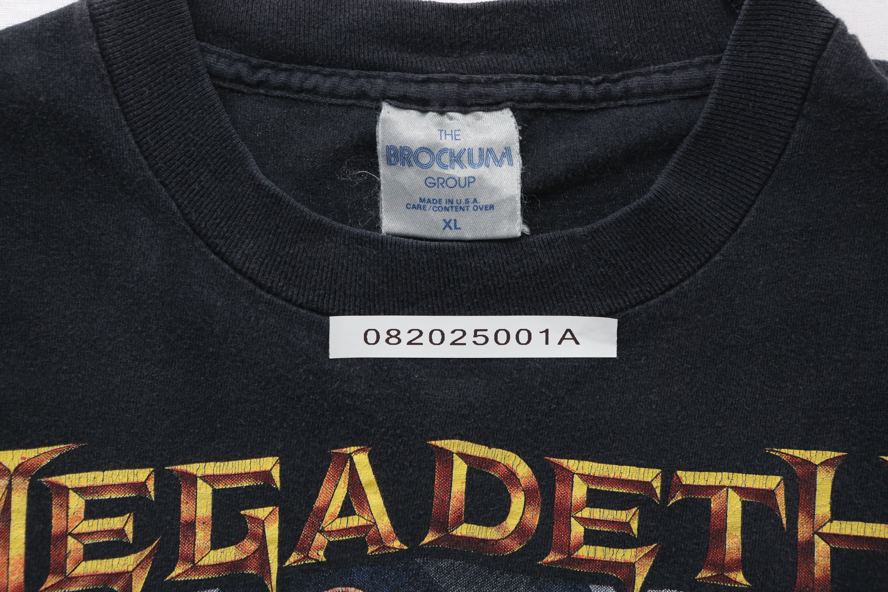 1990 Vintage Megadeth "Rust in Piece" Sleeveless shirt