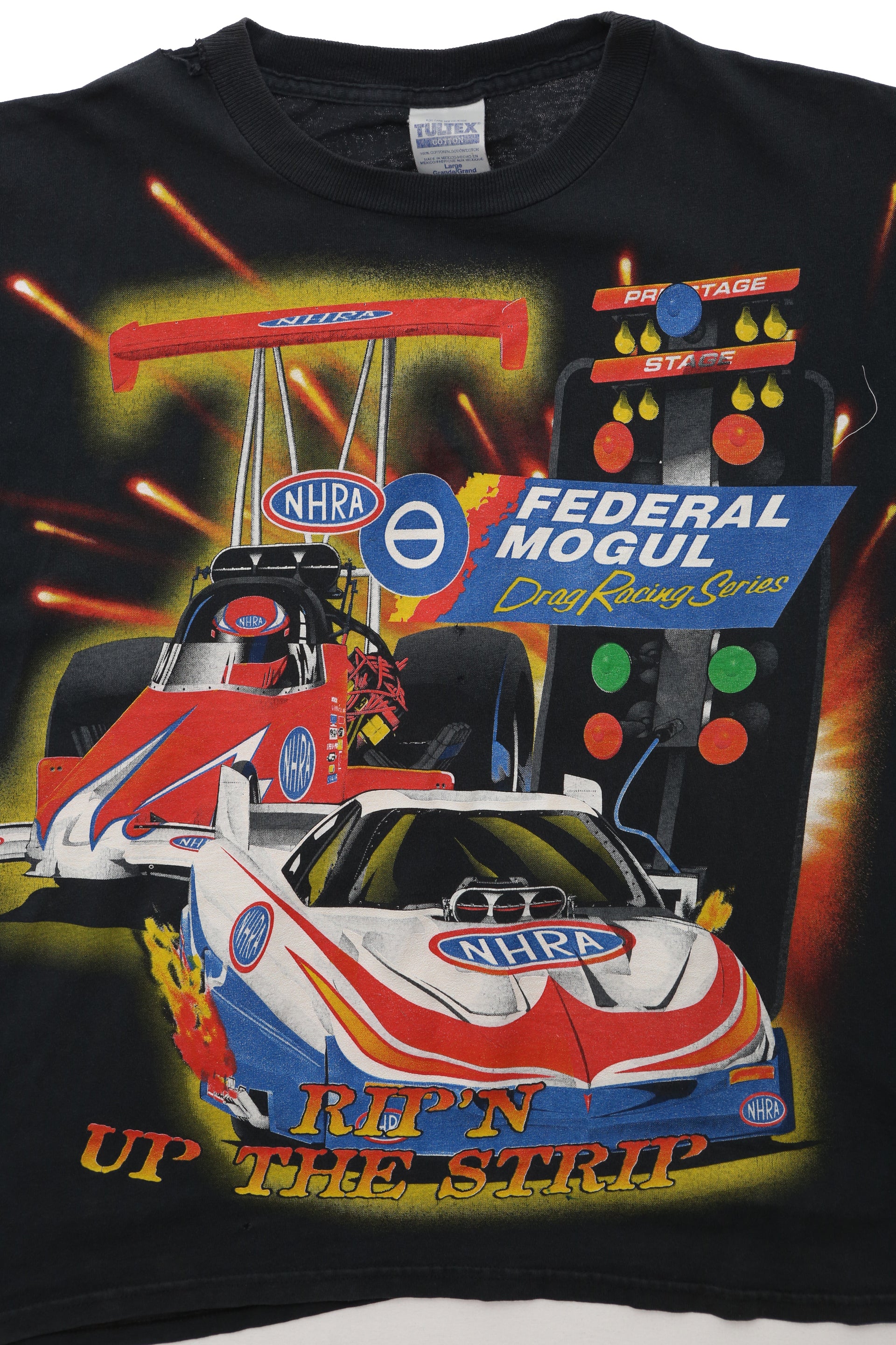 1990's National Hot Rod Association Drag Racing T-shirt