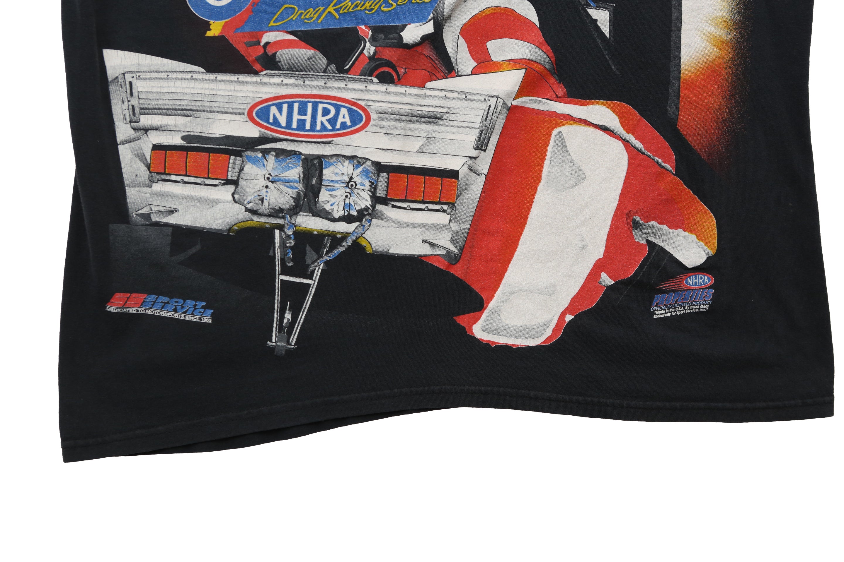 1990's National Hot Rod Association Drag Racing T-shirt