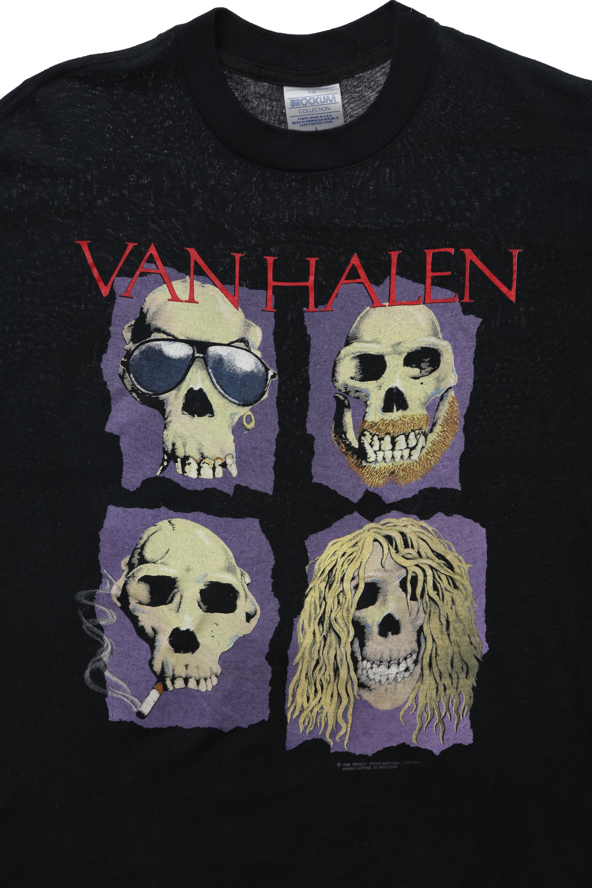 1988 Van Halen "OU812" World Tour T-shirt