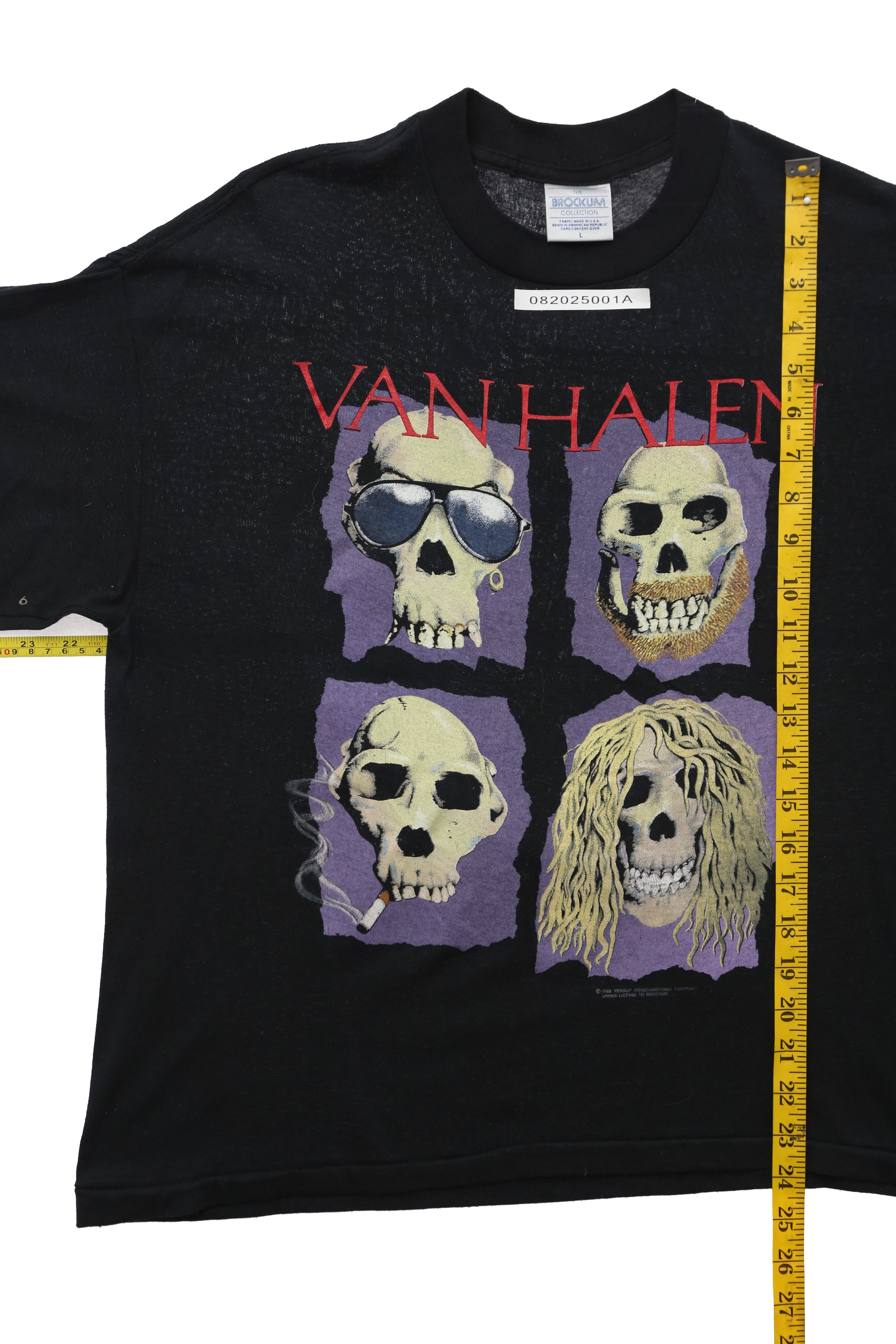 1988 Van Halen "OU812" World Tour T-shirt