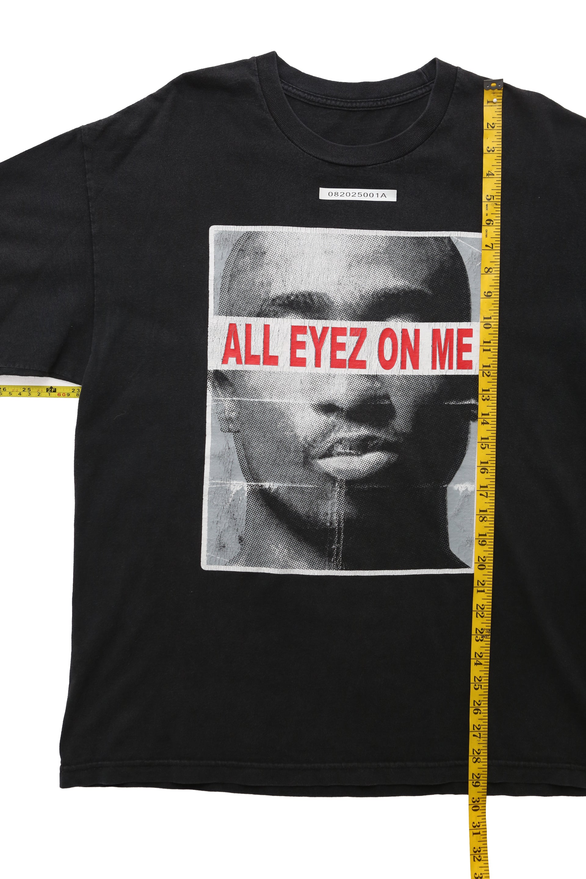 Y2K Tupac "All Eyez on Me" graphic tee