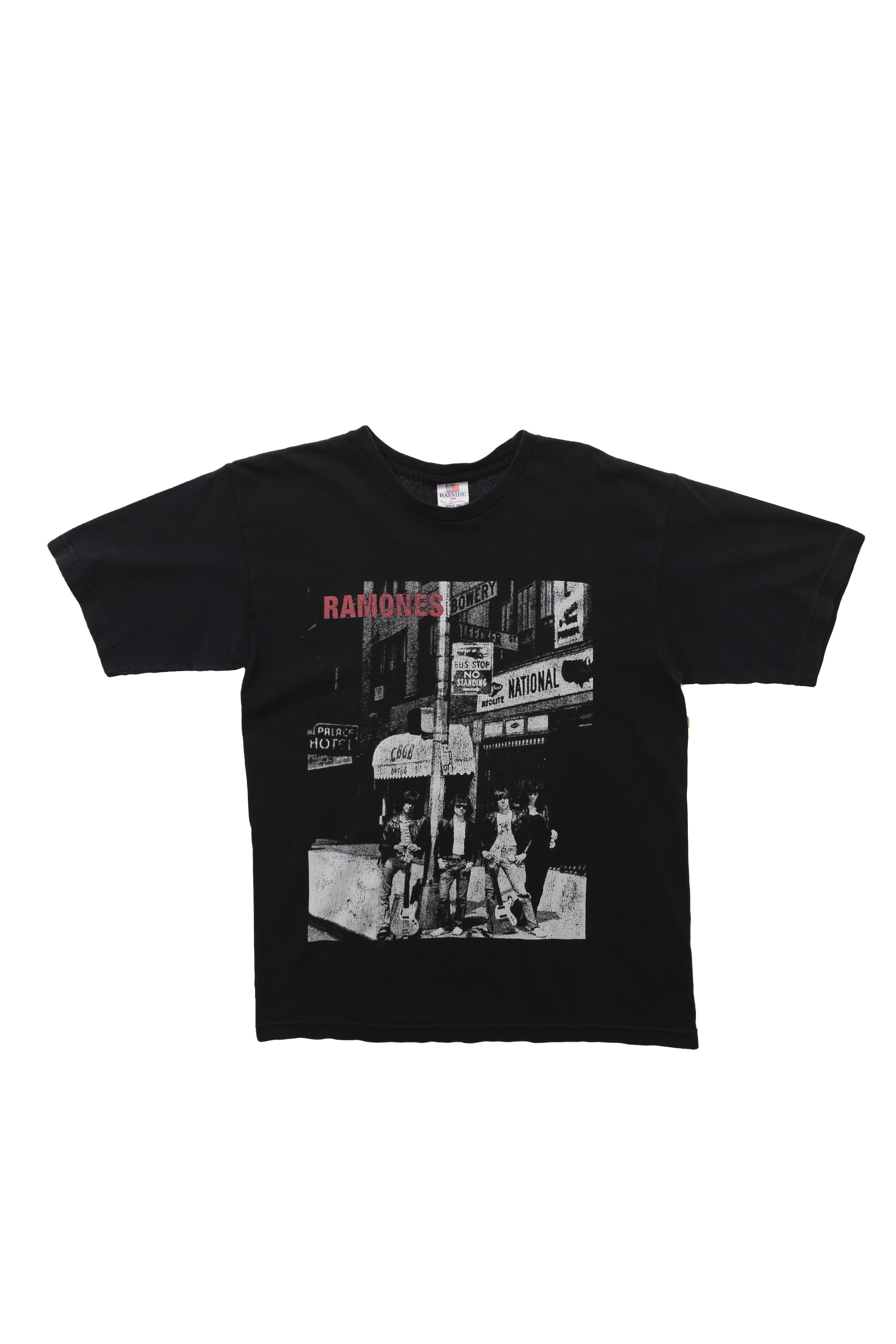 Modern The Ramones Bowery Street Reprint T-shirt