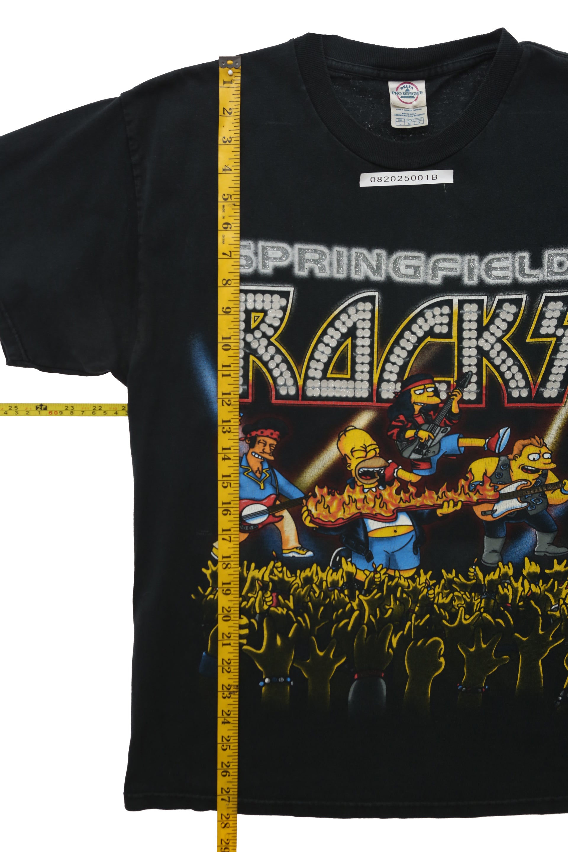 Vintage The Simpsons "Springfield Rocks" T-shirt