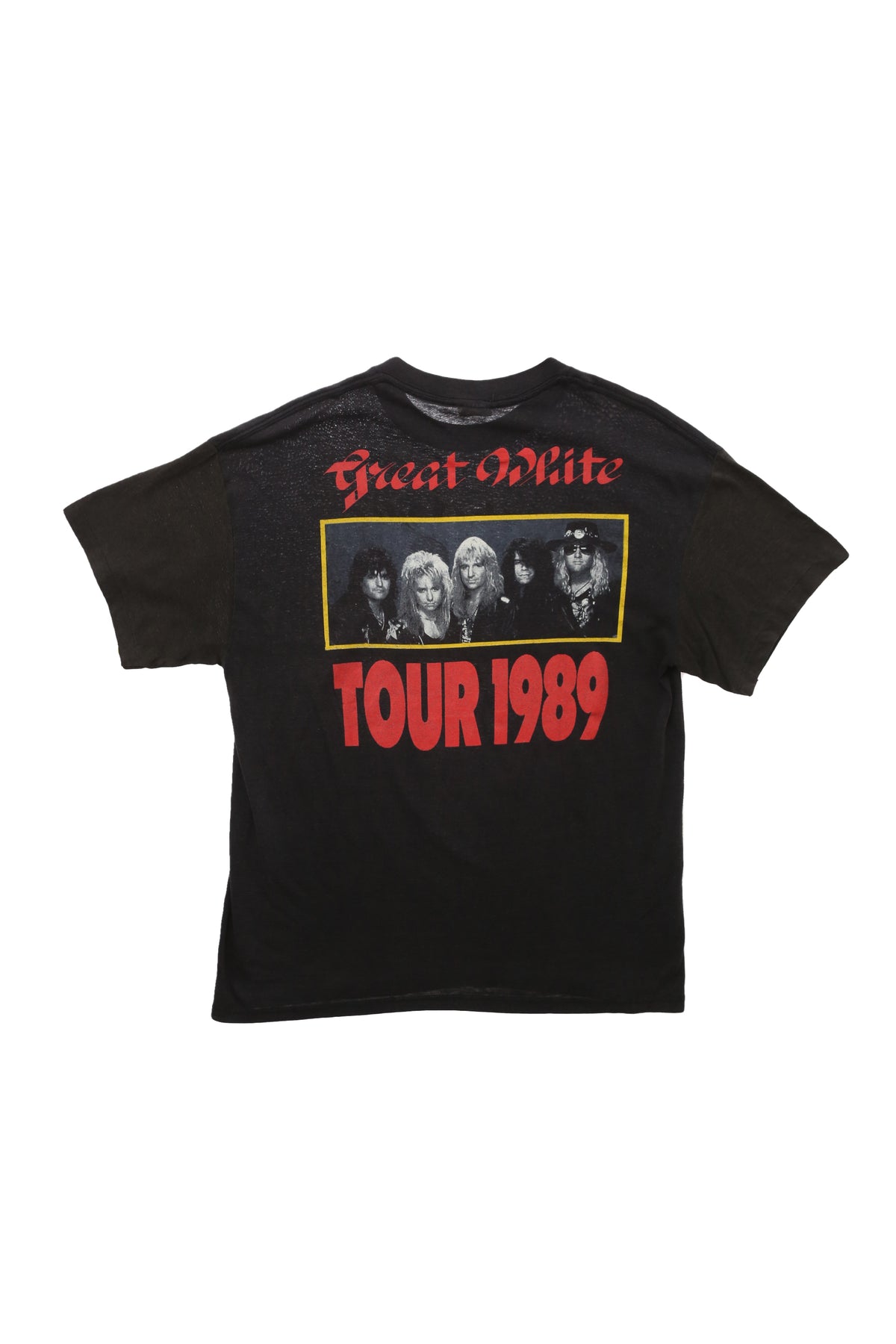 1989 Vintage Great White "Twice Shy" Concert T-shirt