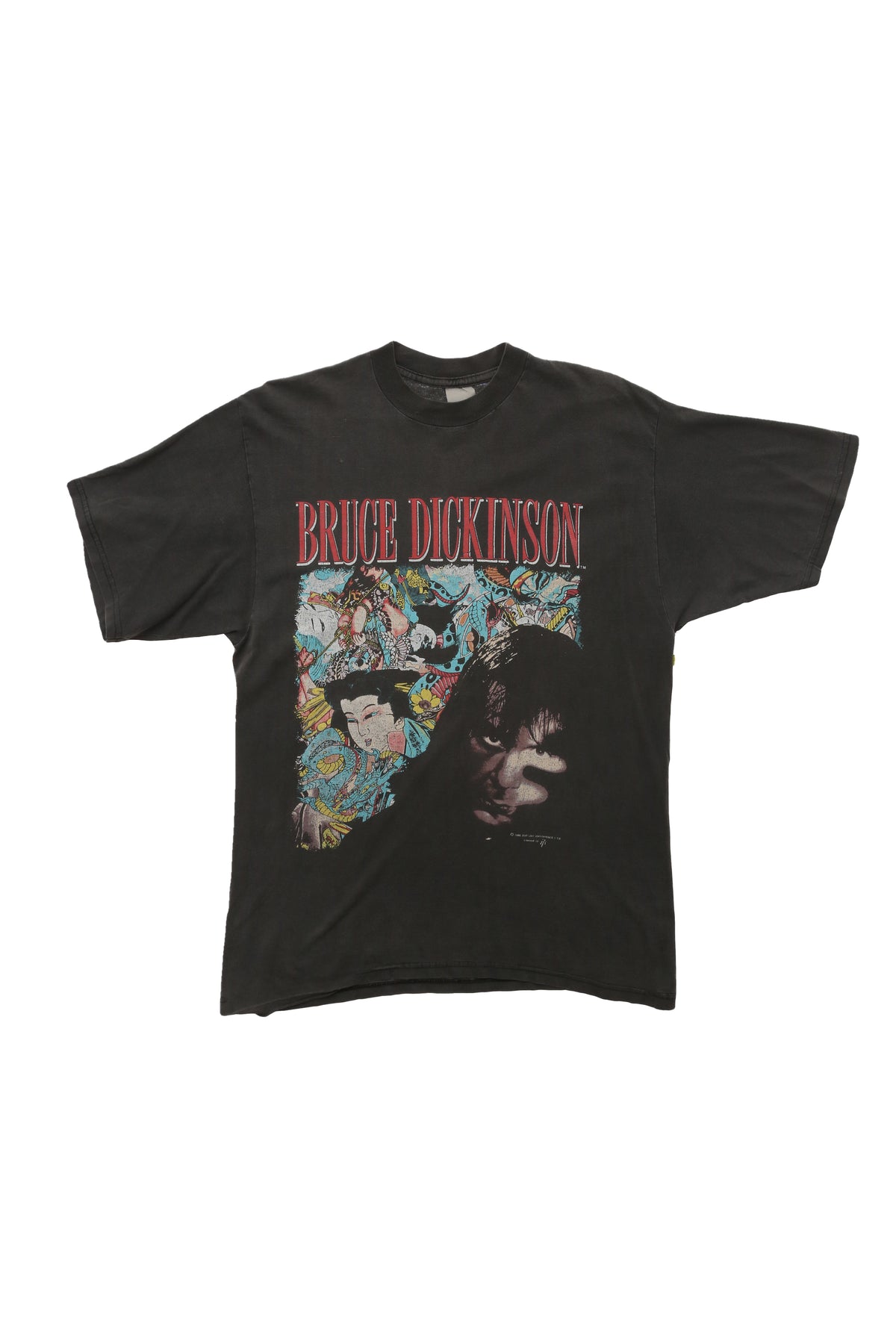 1990 Bruce Dickinson "Tattoed Millionaire" Promo T-shirt