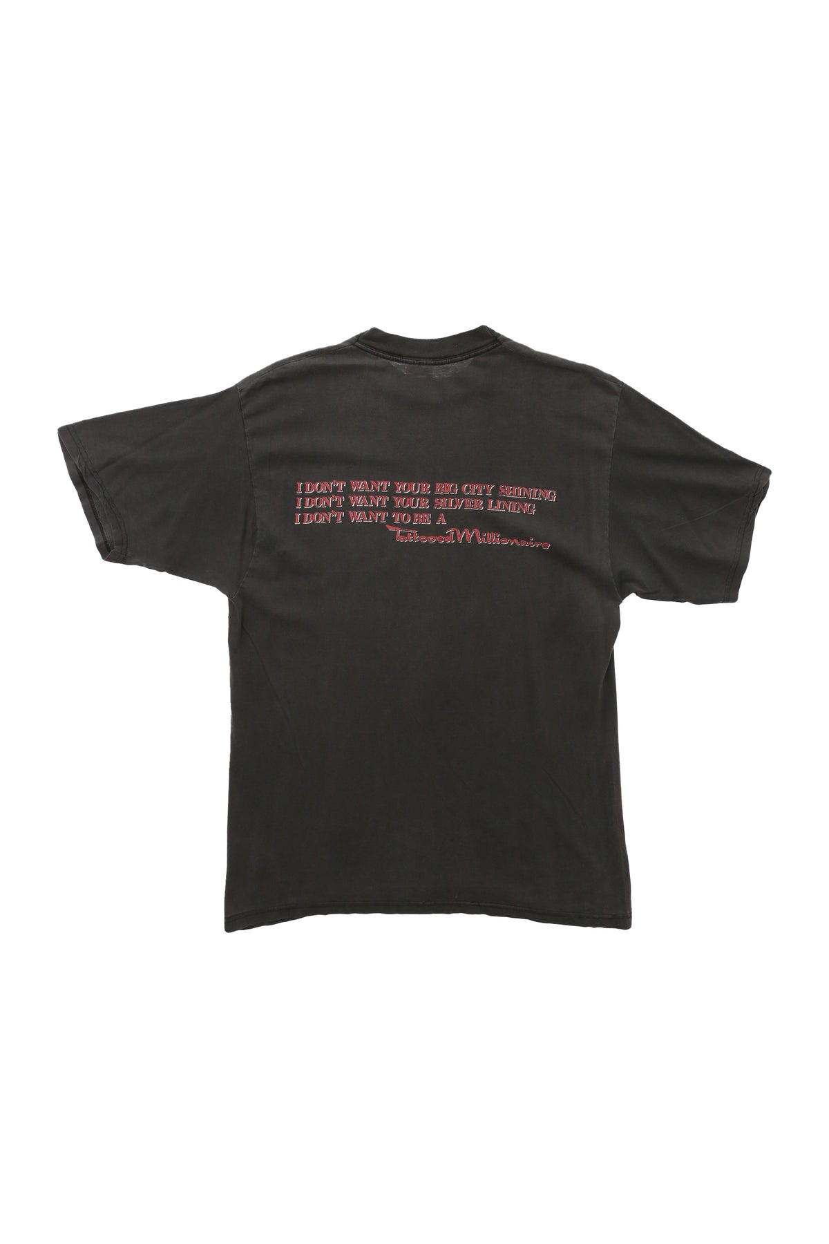 1990 Bruce Dickinson "Tattoed Millionaire" Promo T-shirt