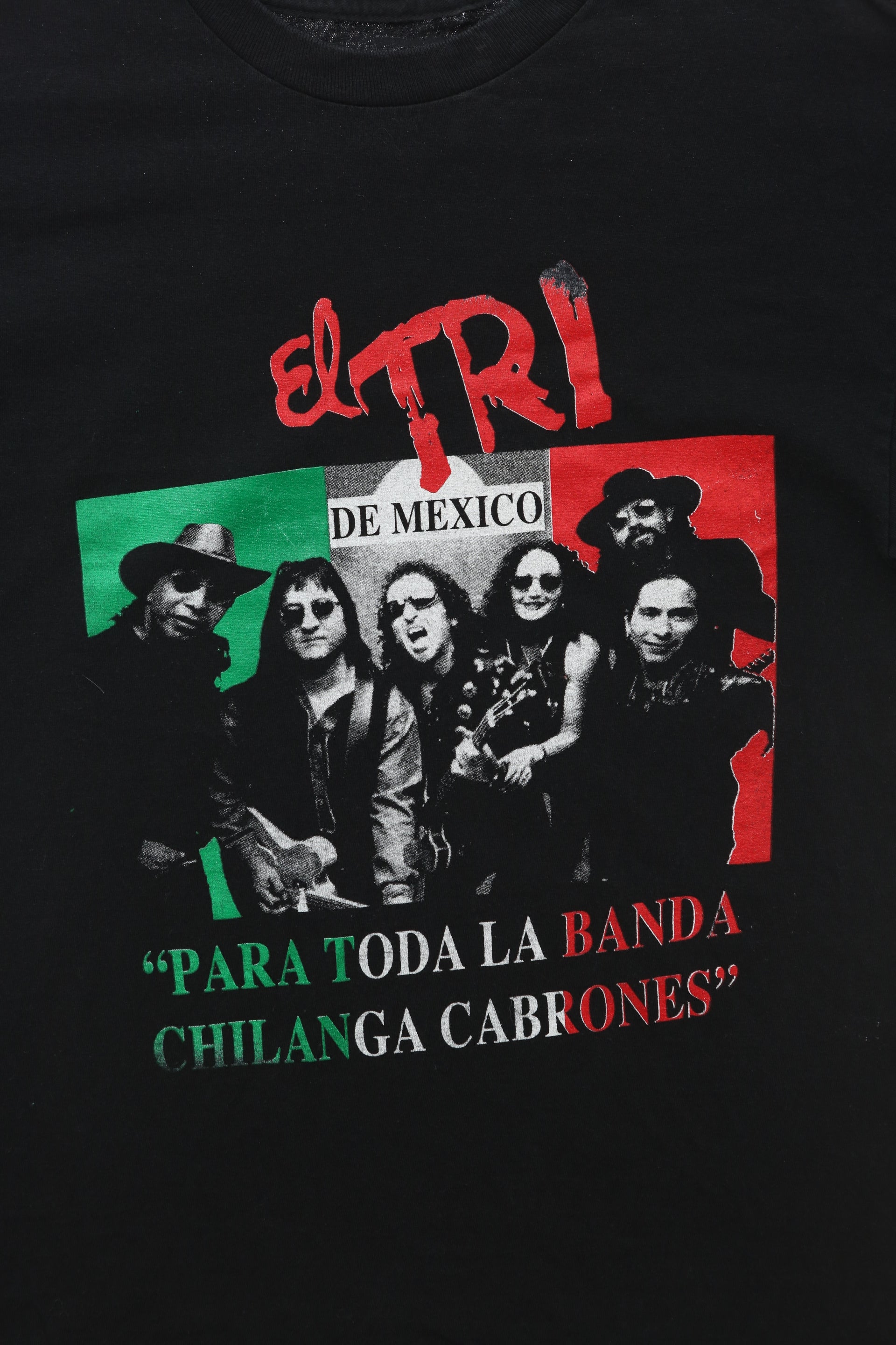 Vintage El Tri rock band tee