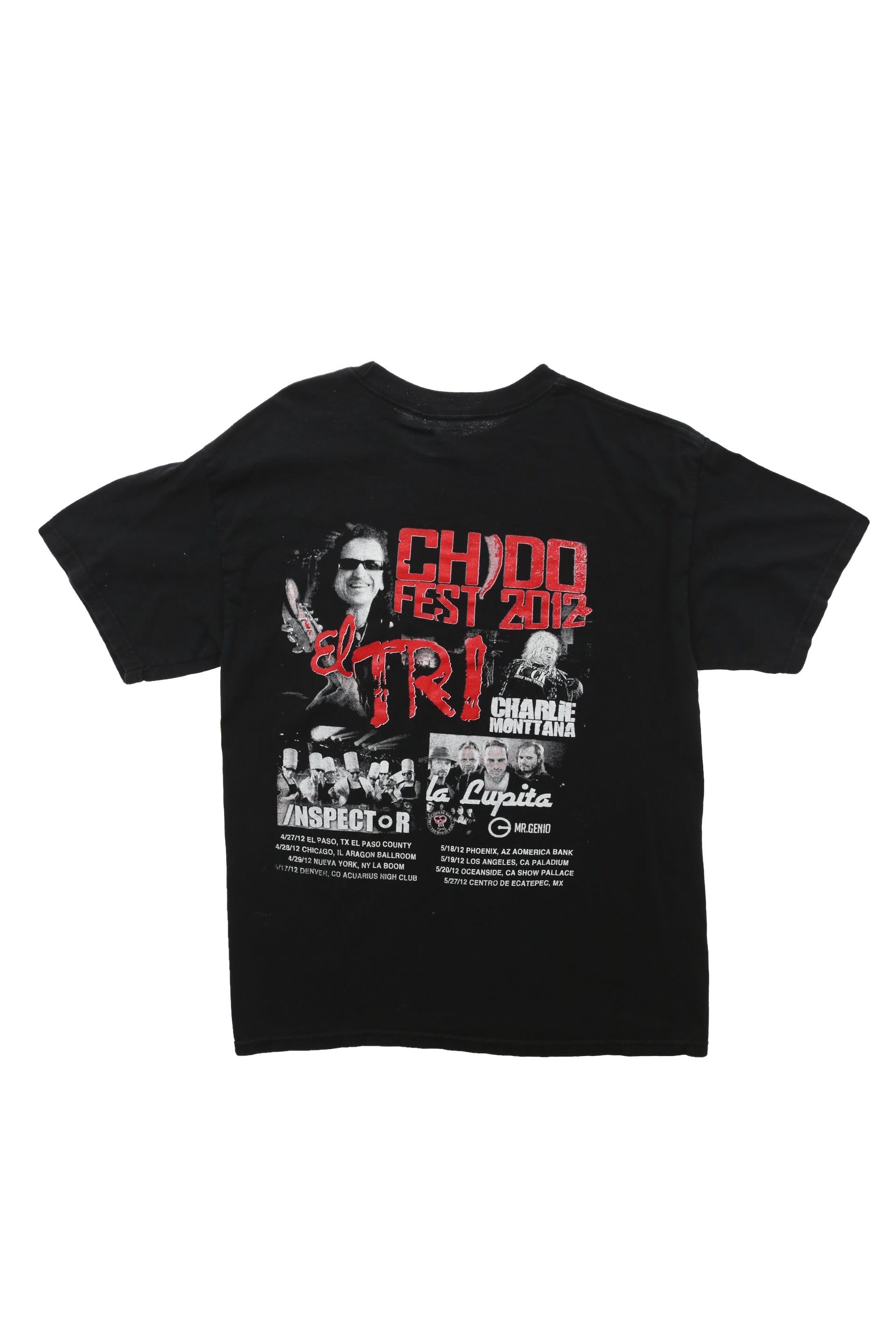 Vintage El Tri rock band tee