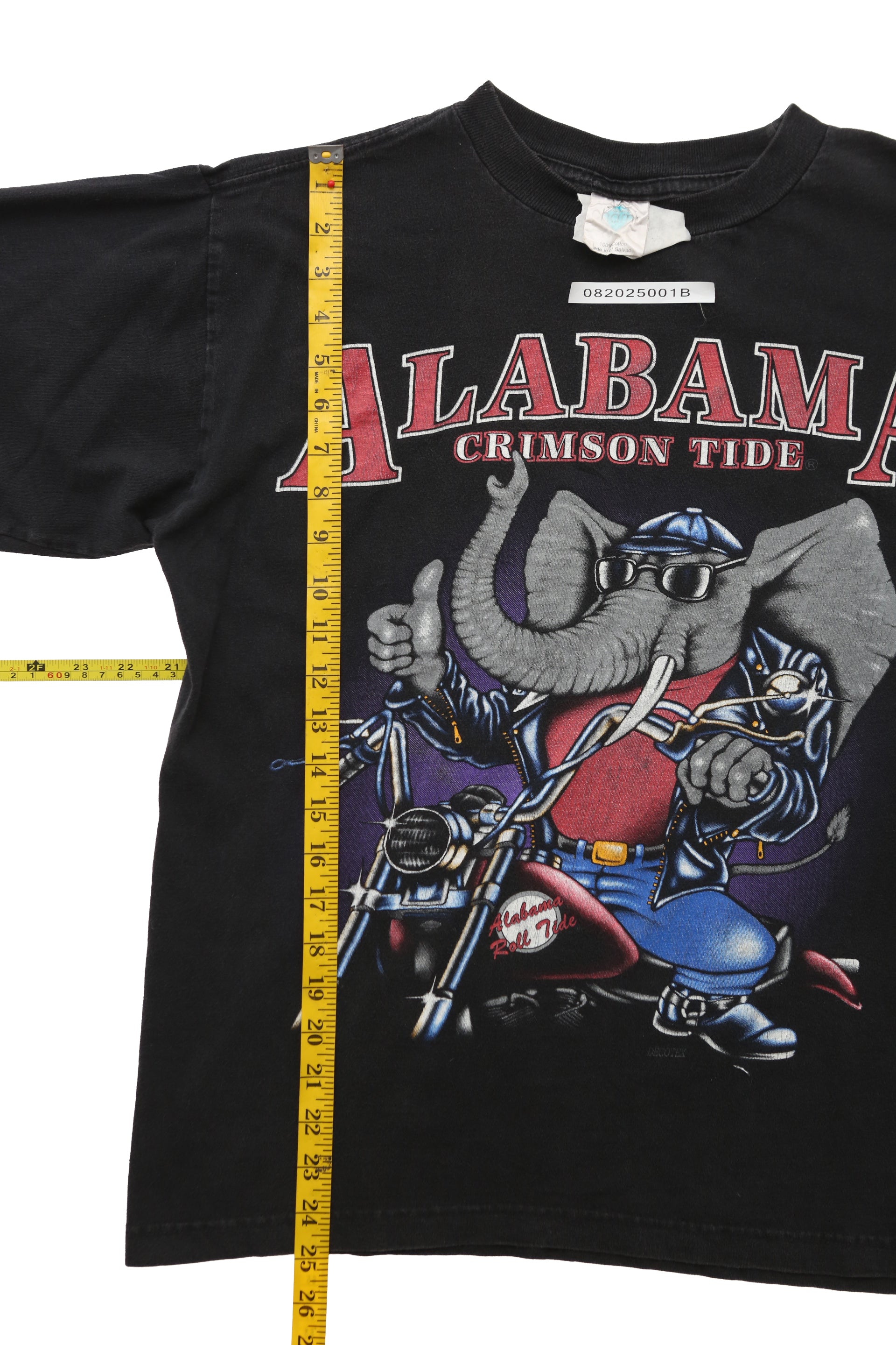 1990's Alabama Crimson Tide Biker Elephant T-shirt