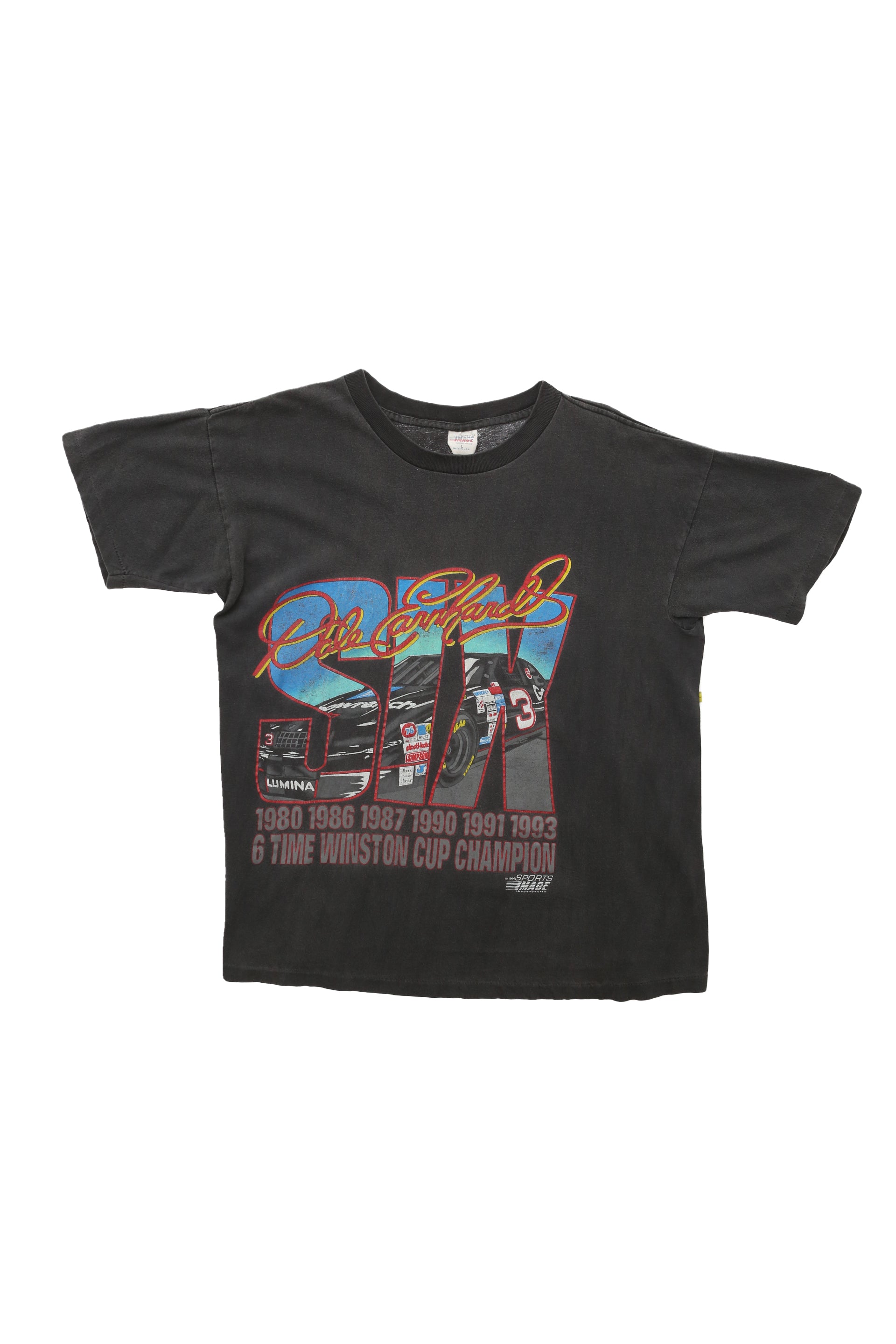 1993 Dale Earnhardt 6 Time Winston Cup Champion Nascar tee
