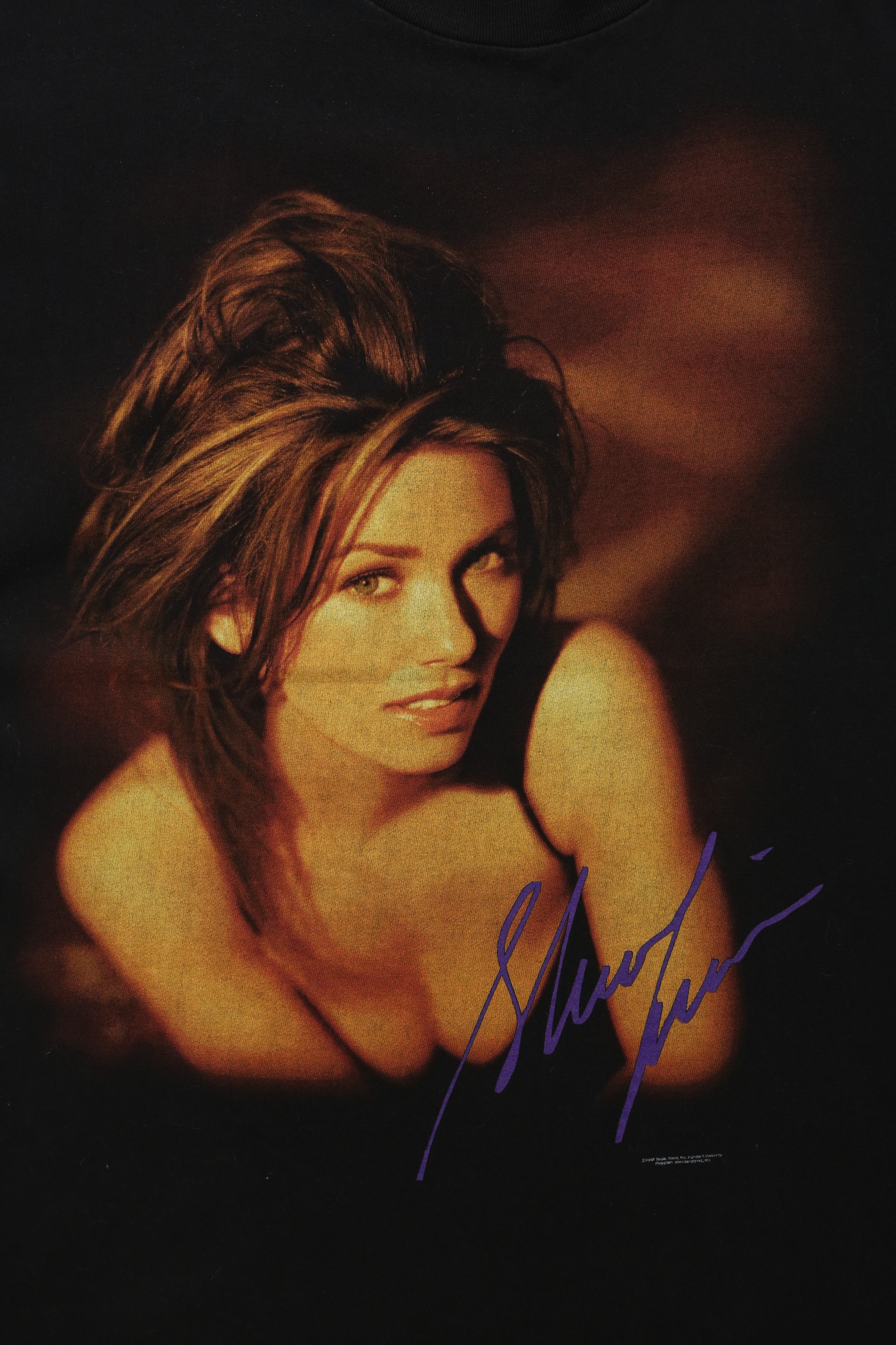 1998 Shania Twain "Come On Over" Portrait tee