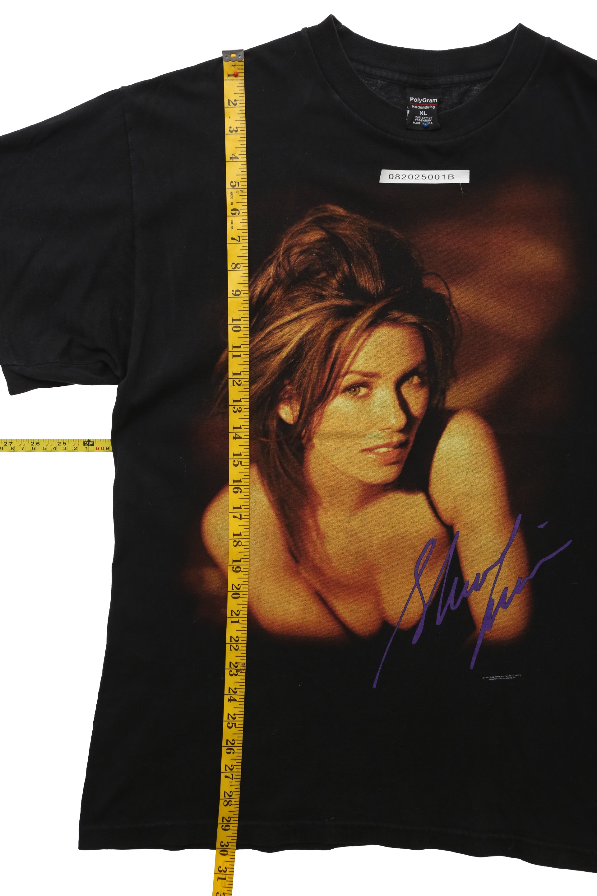 1998 Shania Twain "Come On Over" Portrait tee