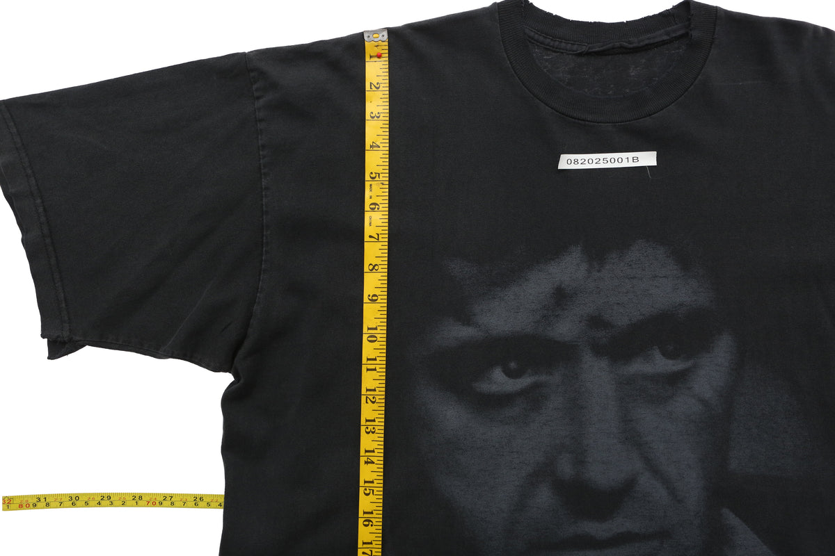 Y2K Tony Montana Big Face T-shirt