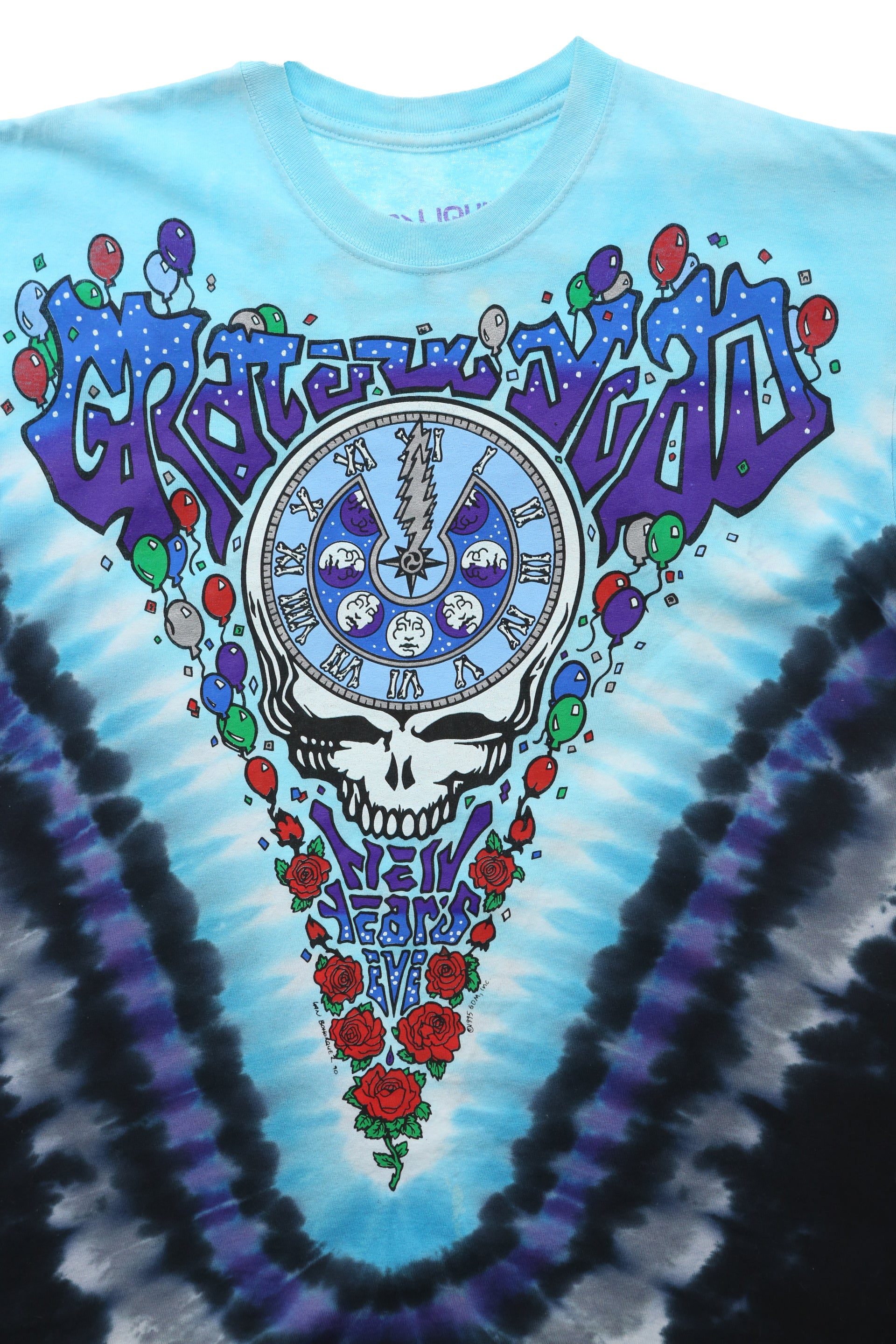 Grateful Dead Midnight Hour Tie Dye tee