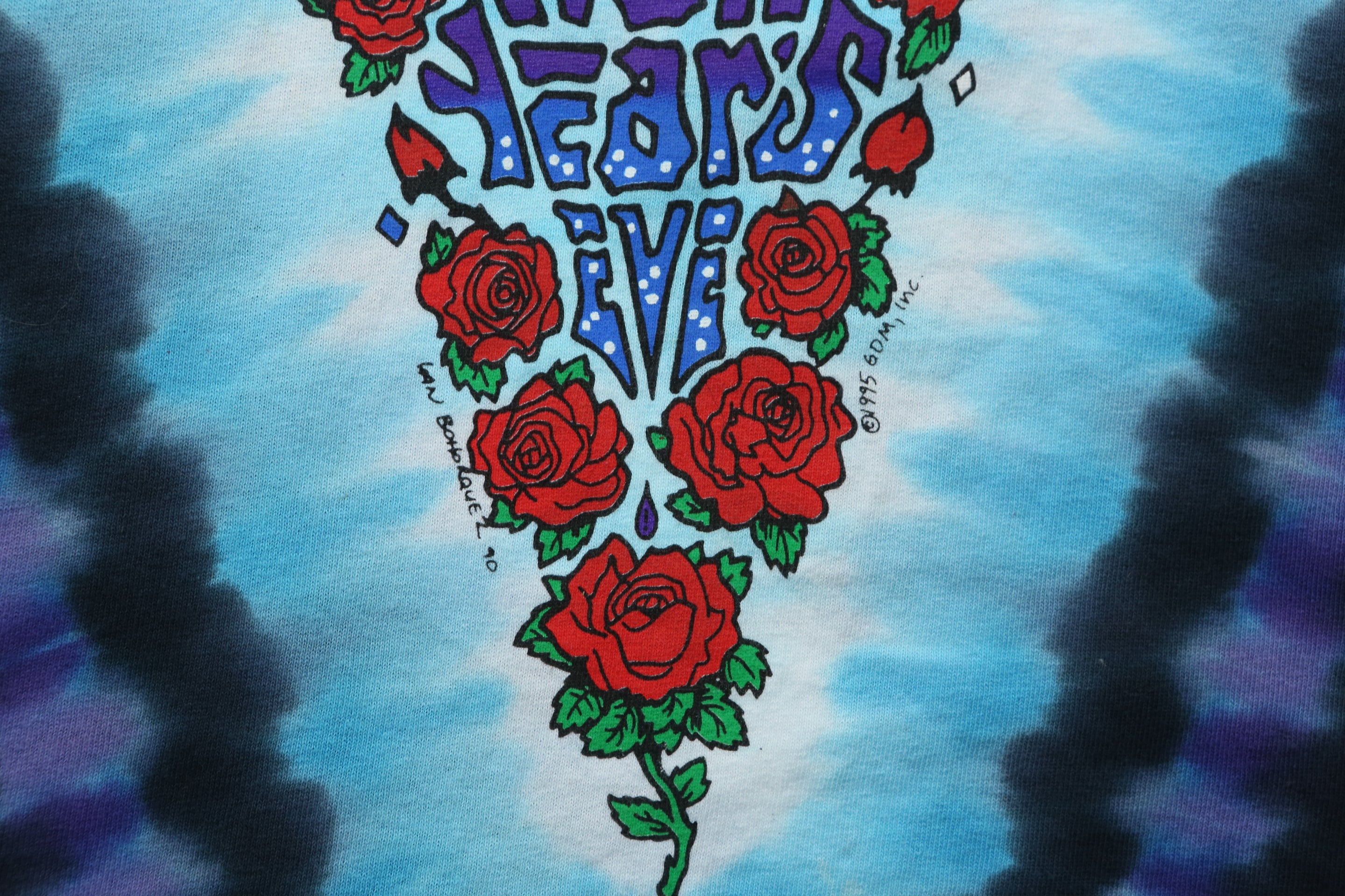 Grateful Dead Midnight Hour Tie Dye tee
