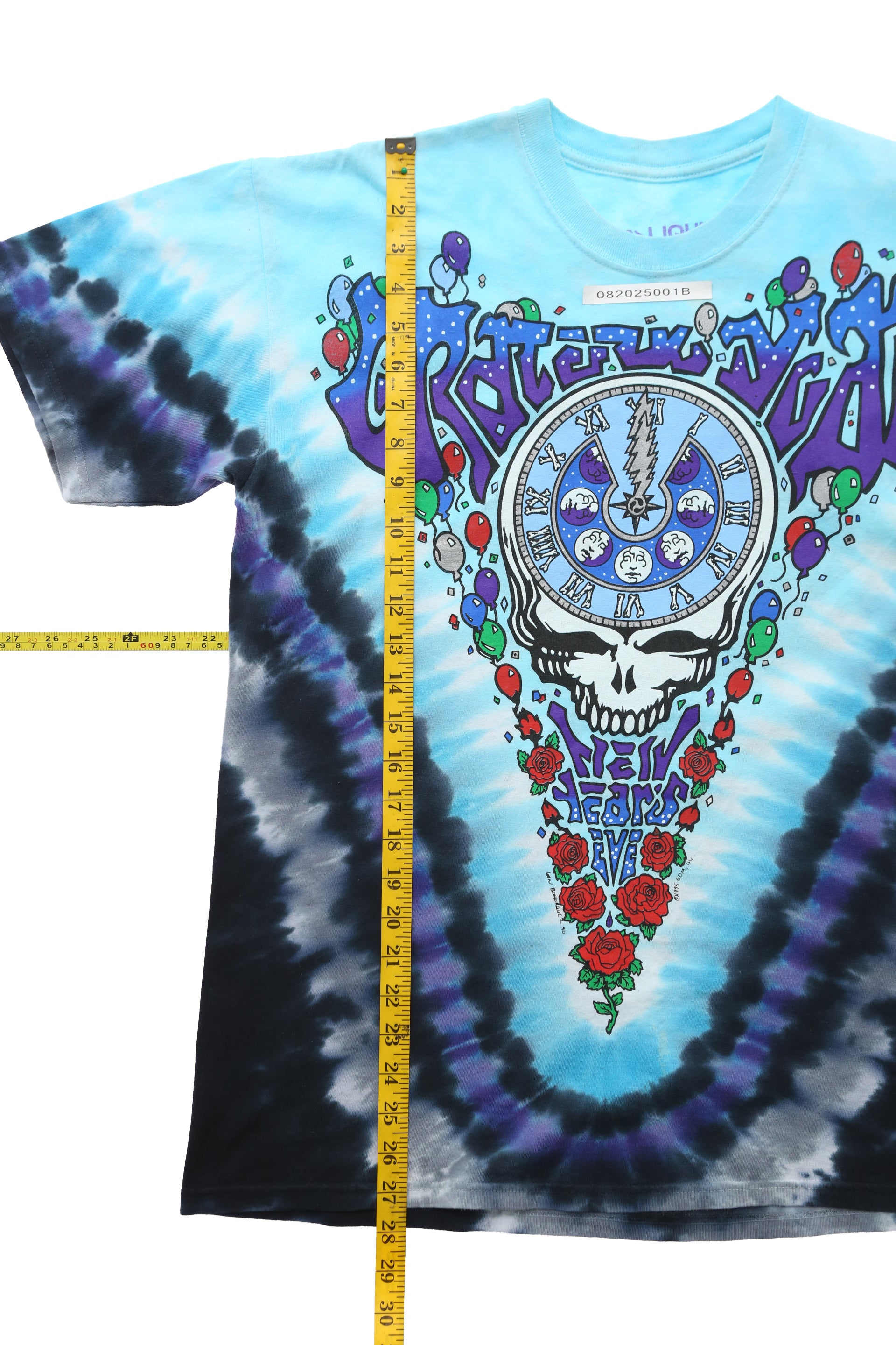 Grateful Dead Midnight Hour Tie Dye tee