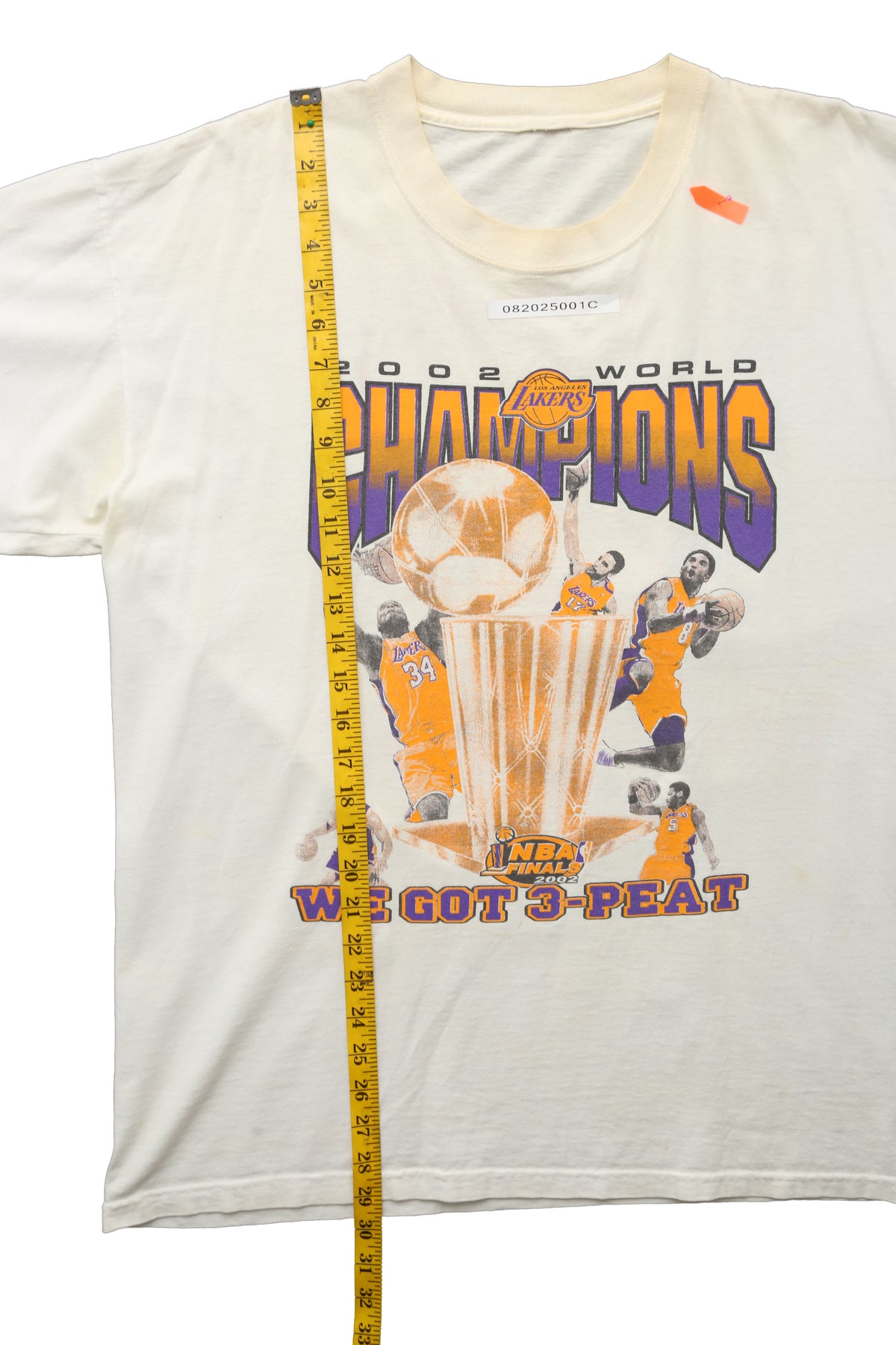 2002 Los Angeles Lakers World Champions T-shirt