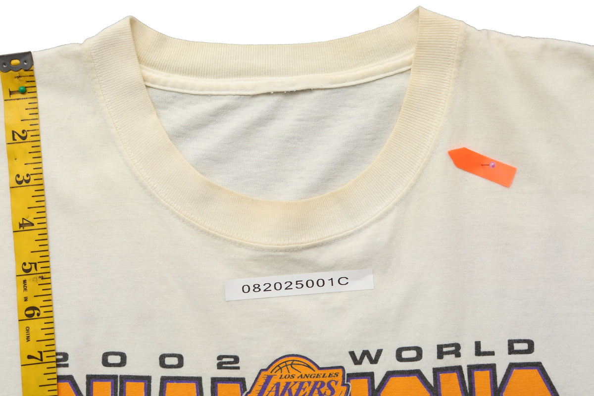 2002 Los Angeles Lakers World Champions T-shirt