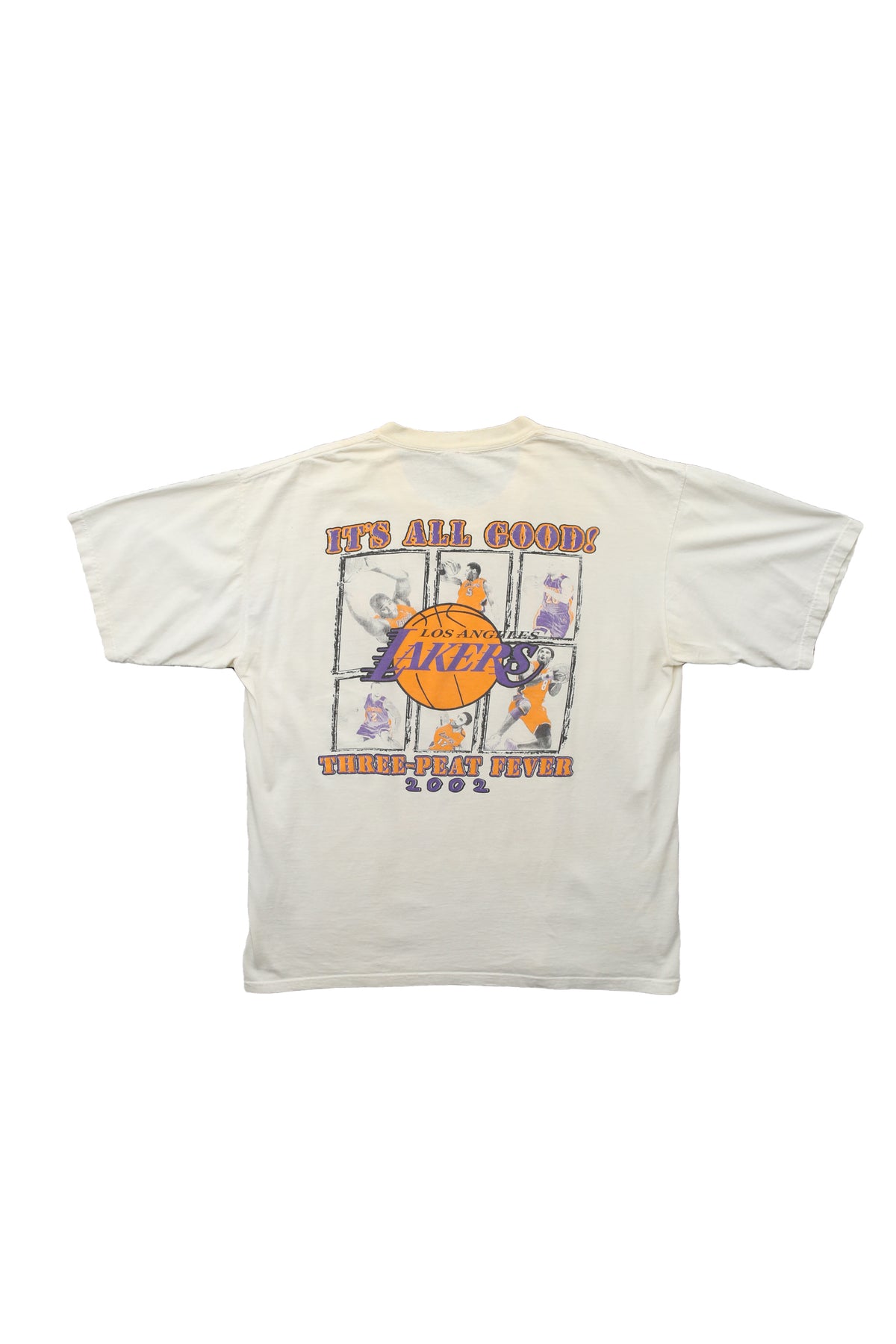 2002 Los Angeles Lakers World Champions T-shirt