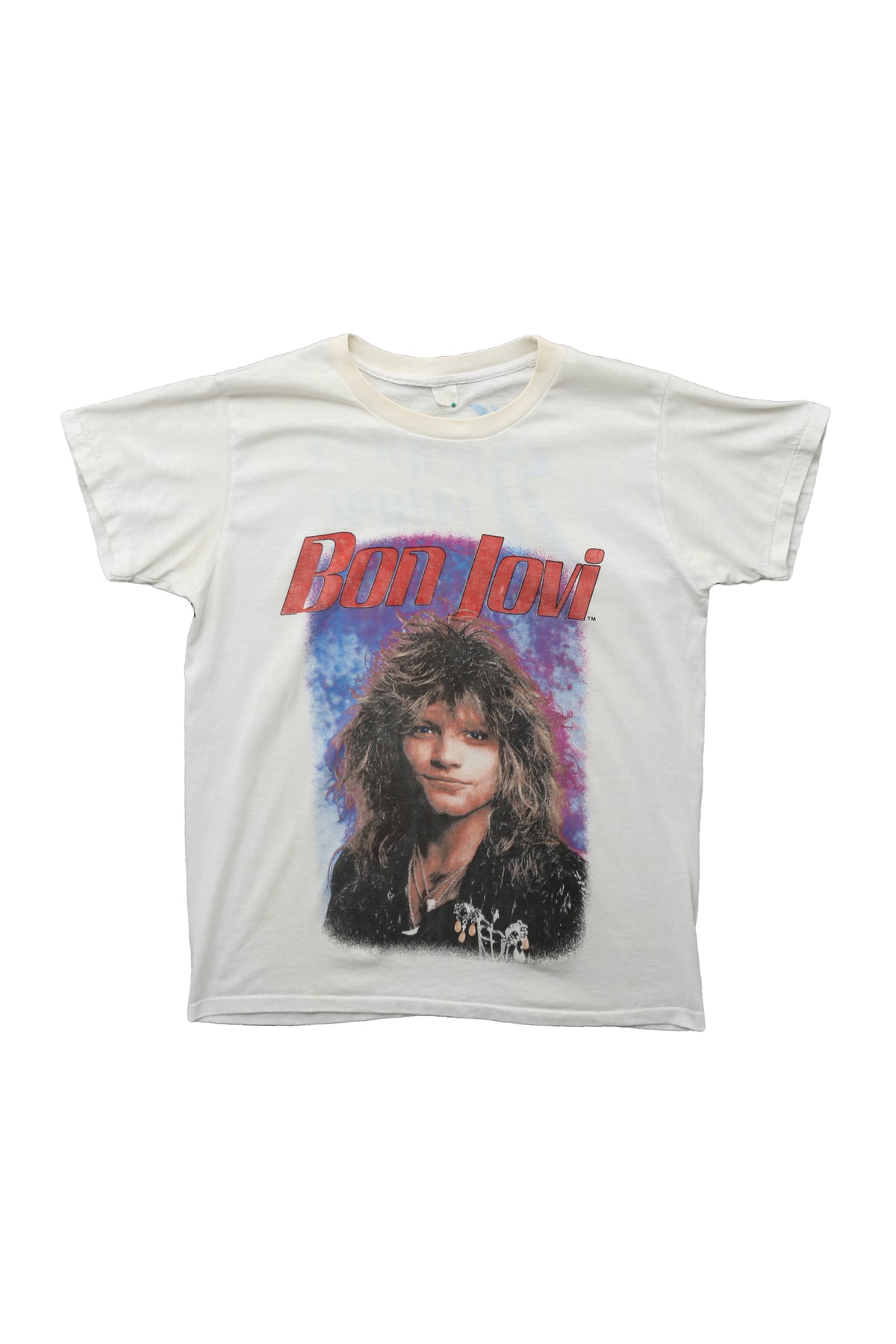 1986 Bon Jovi "Slippery When Wet" World Tour T-shirt