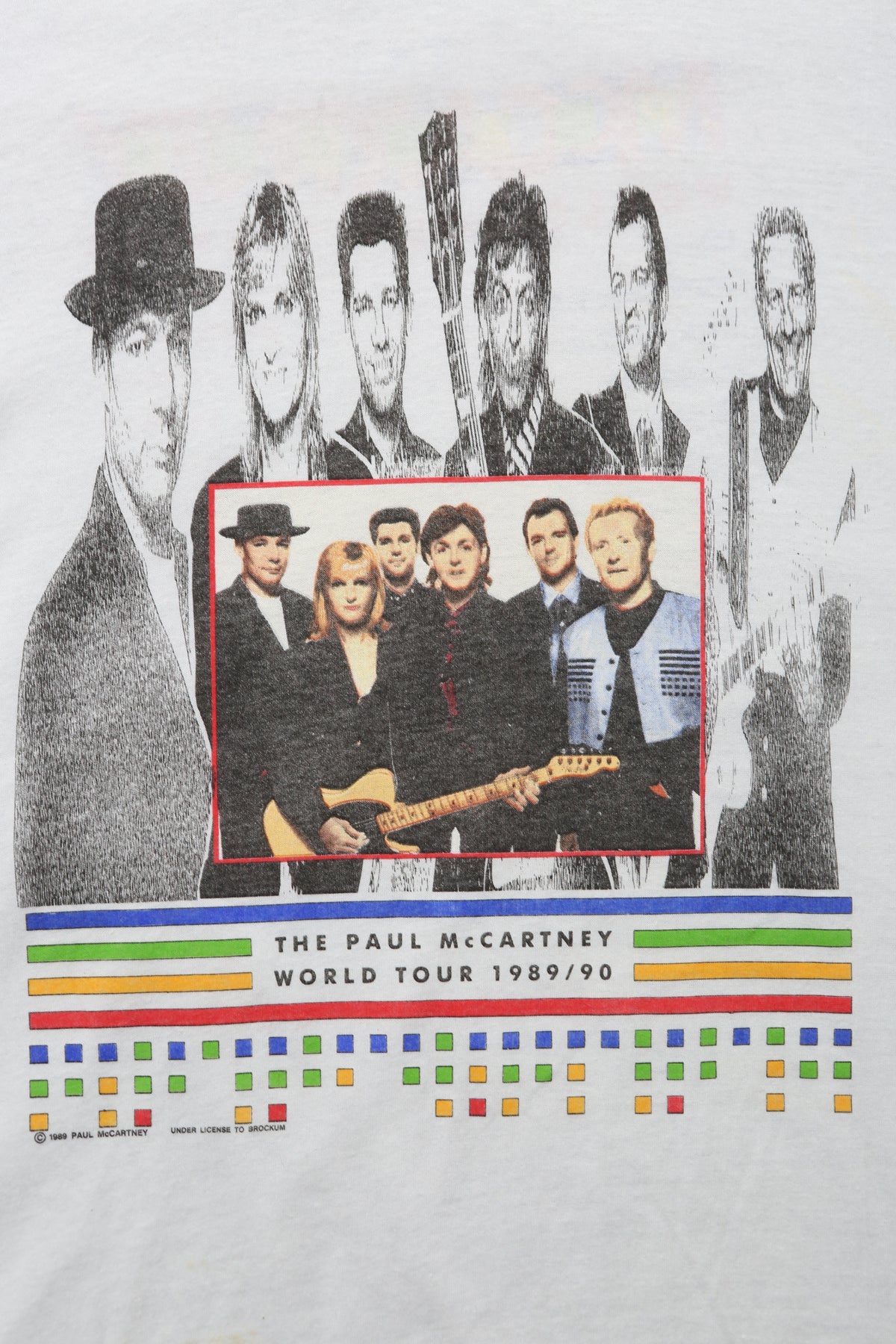 1989 Paul McCartney World Tour T-shirt