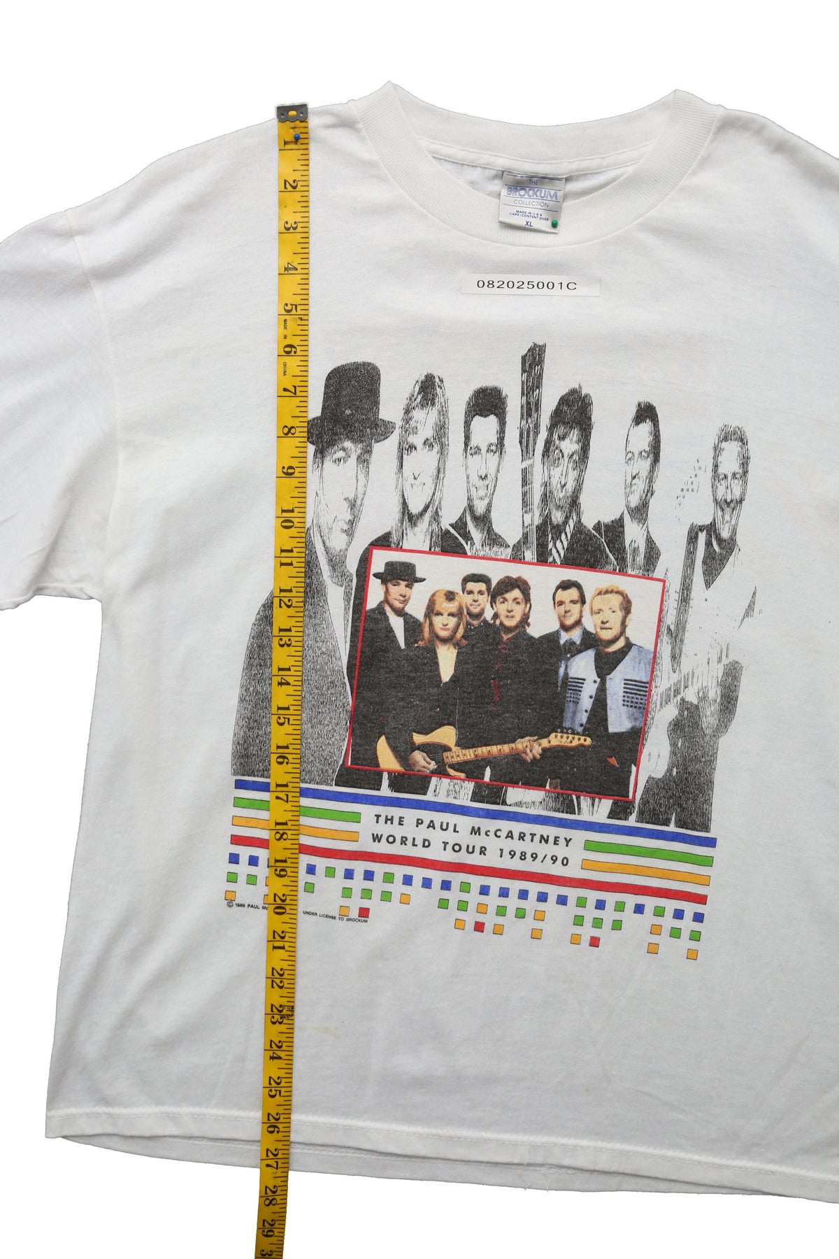 1989 Paul McCartney World Tour T-shirt