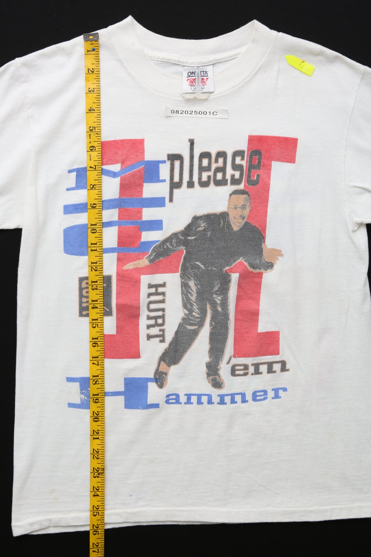 1990 MC Hammer "Please Hammer Don't Hurt Em'" World Tour T-shirt