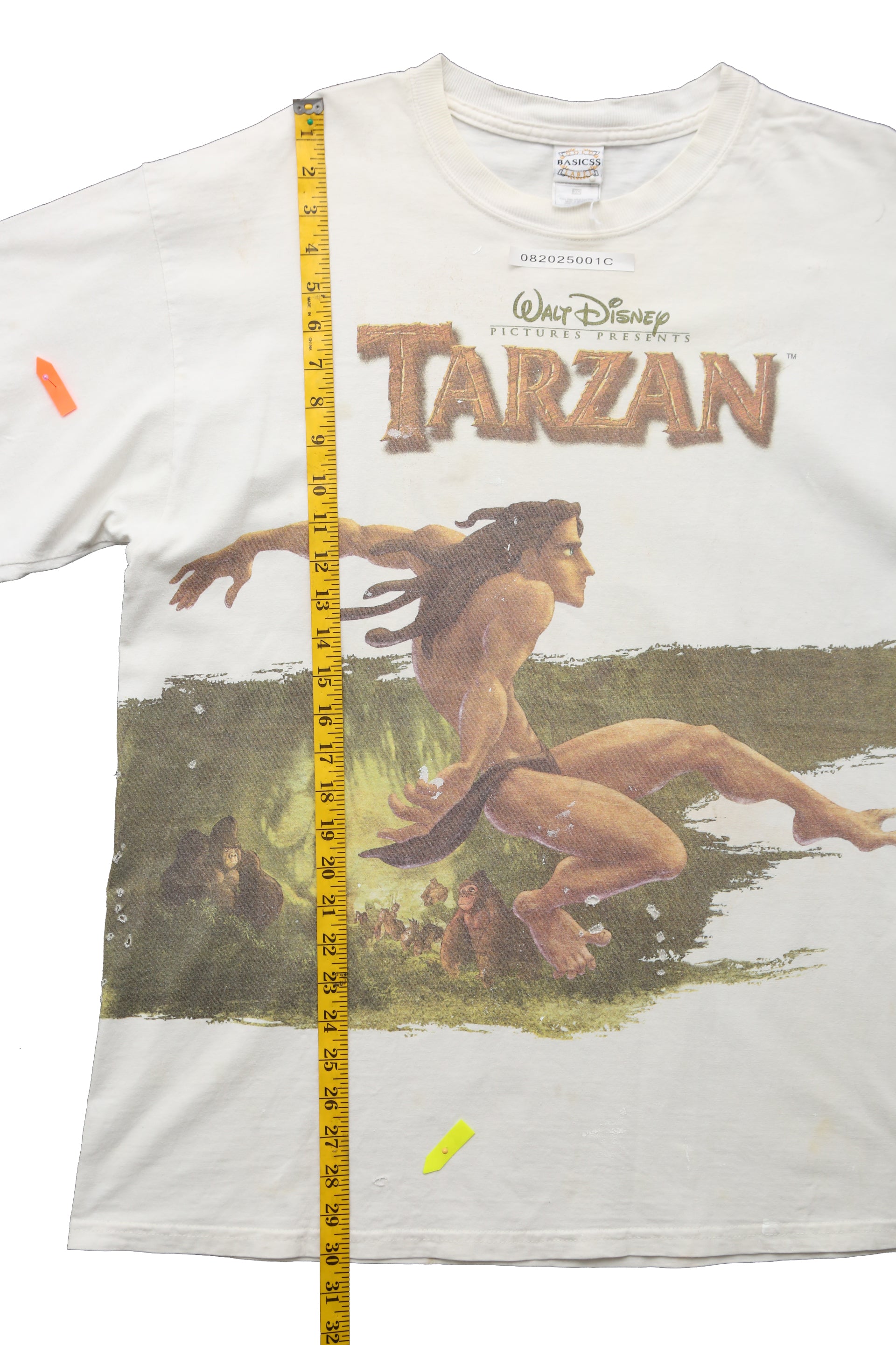 1999 Vintage Walt Disney Tarzan Promo tee