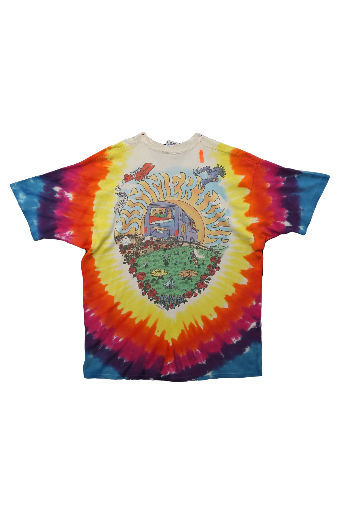 1994 Grateful Dead "Summer Tour" Tie Dye T-shirt