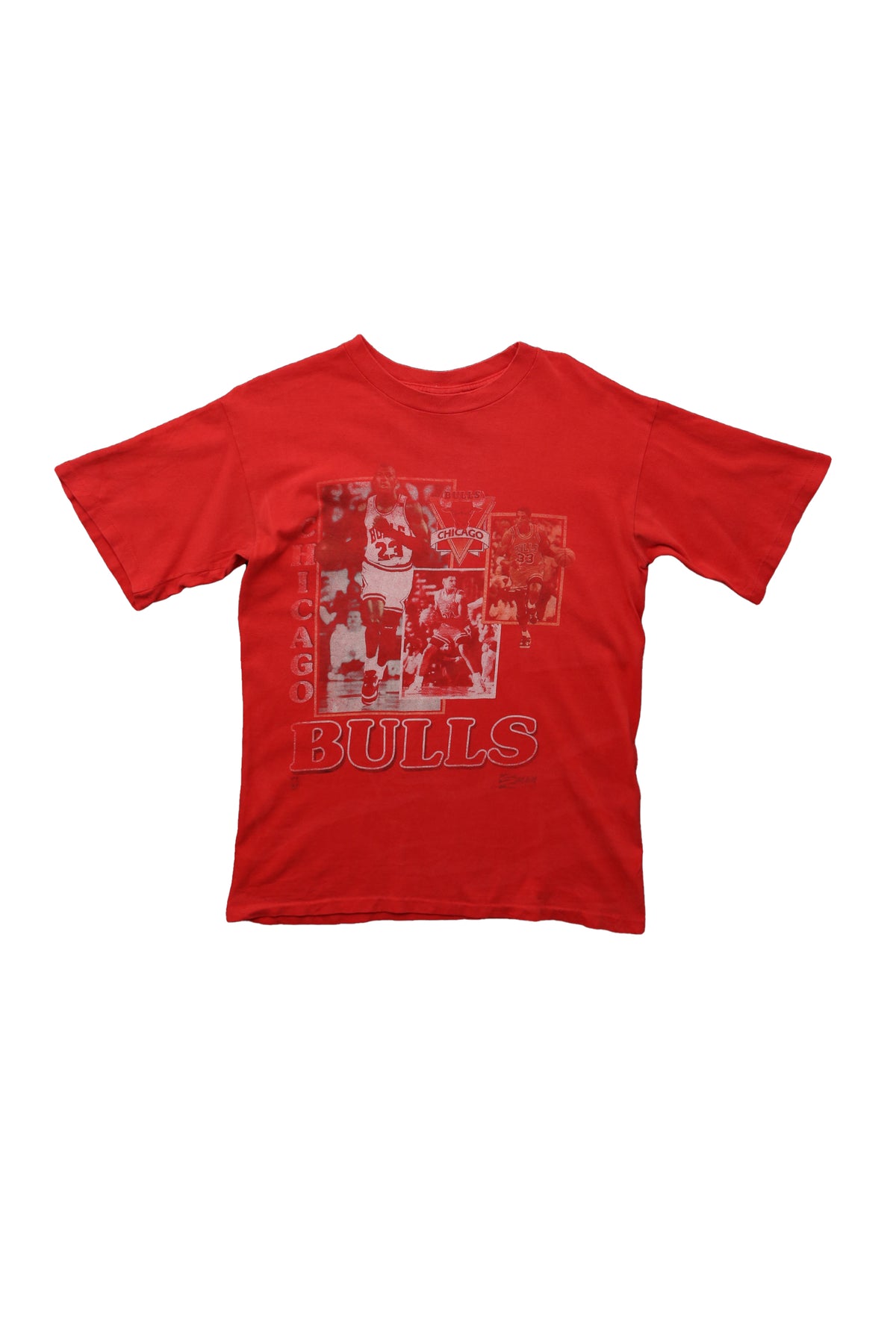 1990 Salem Sportswear Chicago Bulls "Key Players" T-shirt