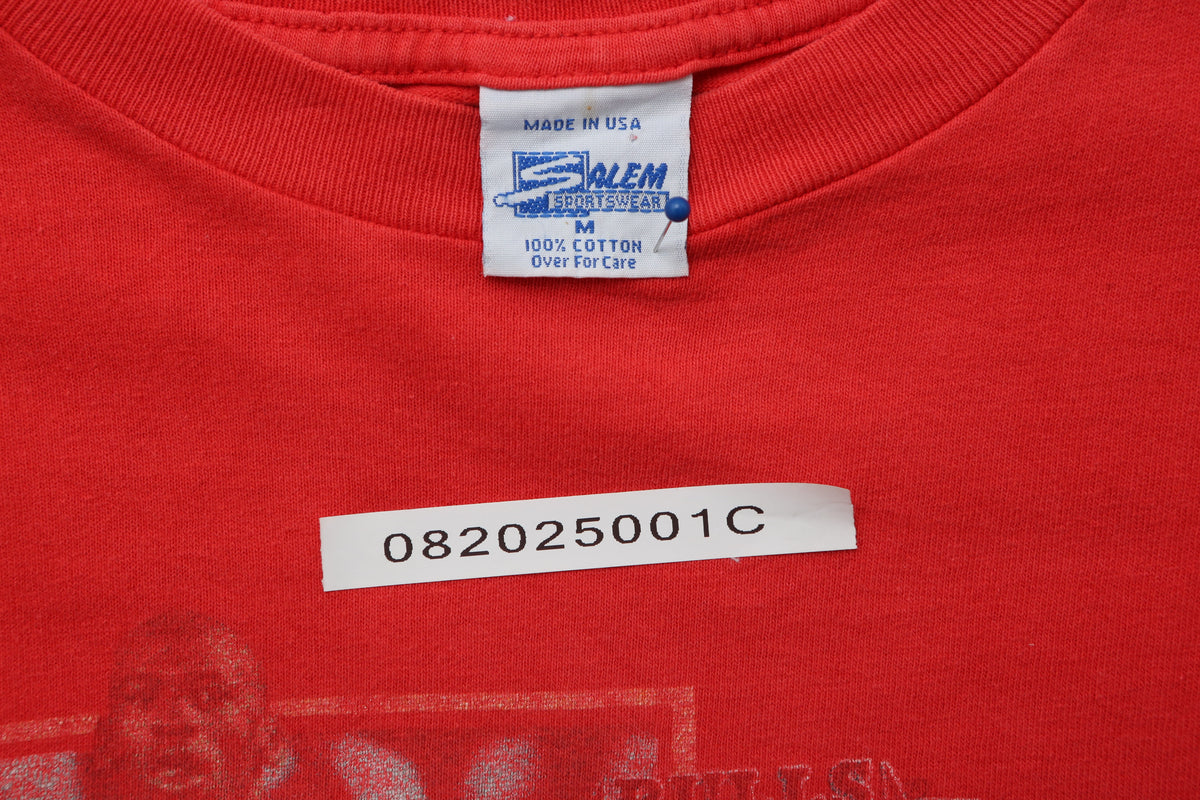 1990 Salem Sportswear Chicago Bulls "Key Players" T-shirt