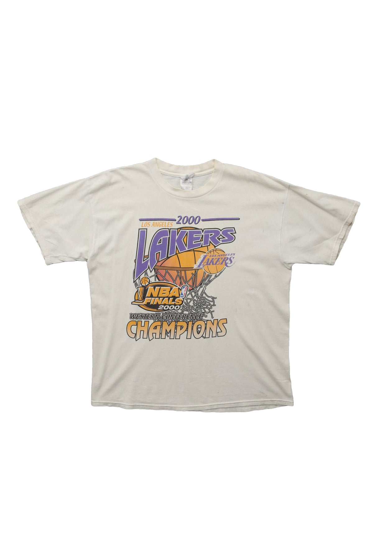 2000 Los Angeles Lakers Western Conference Champions T-shirt