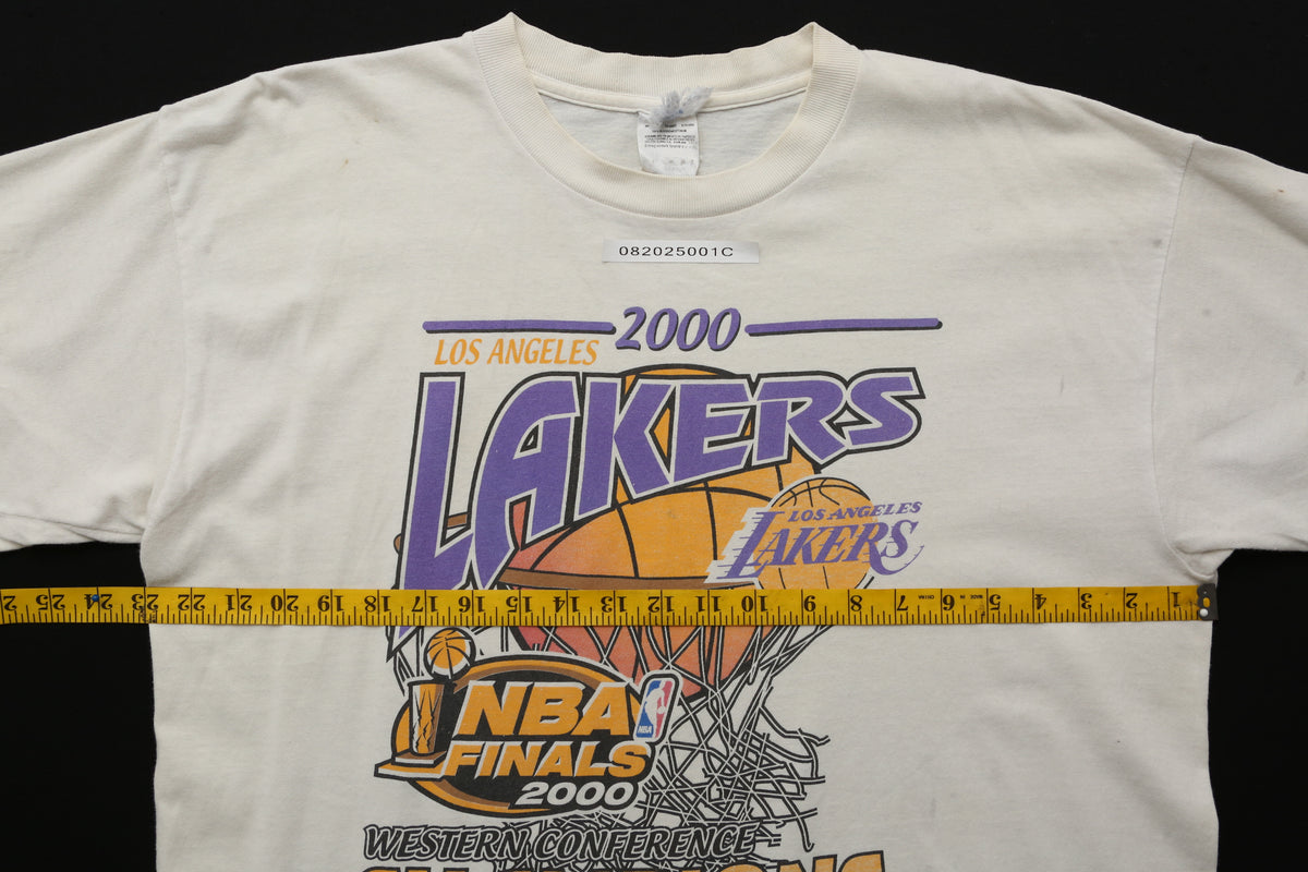 2000 Los Angeles Lakers Western Conference Champions T-shirt