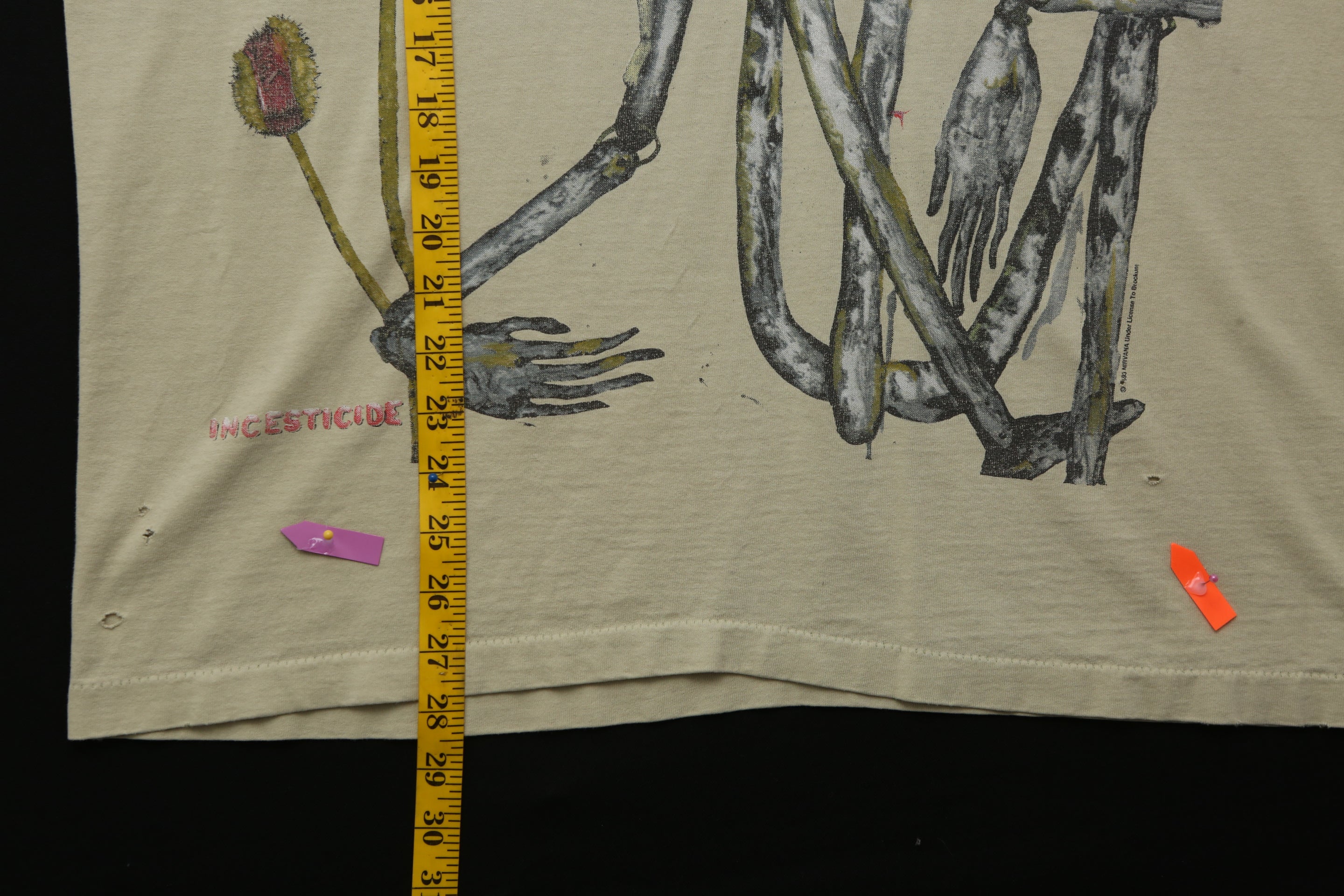1993 Nirvana Incesticide vintage tee