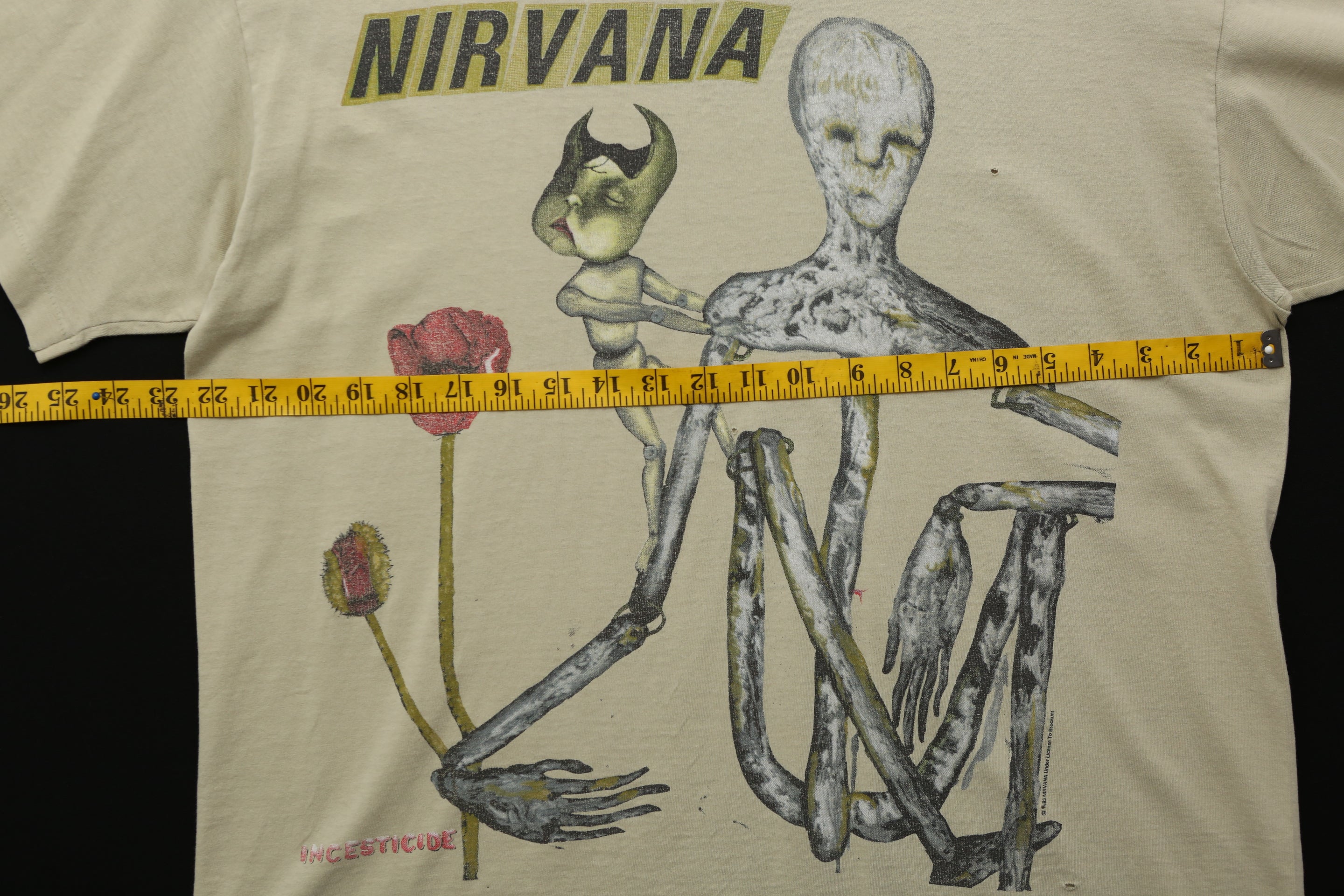1993 Nirvana Incesticide vintage tee