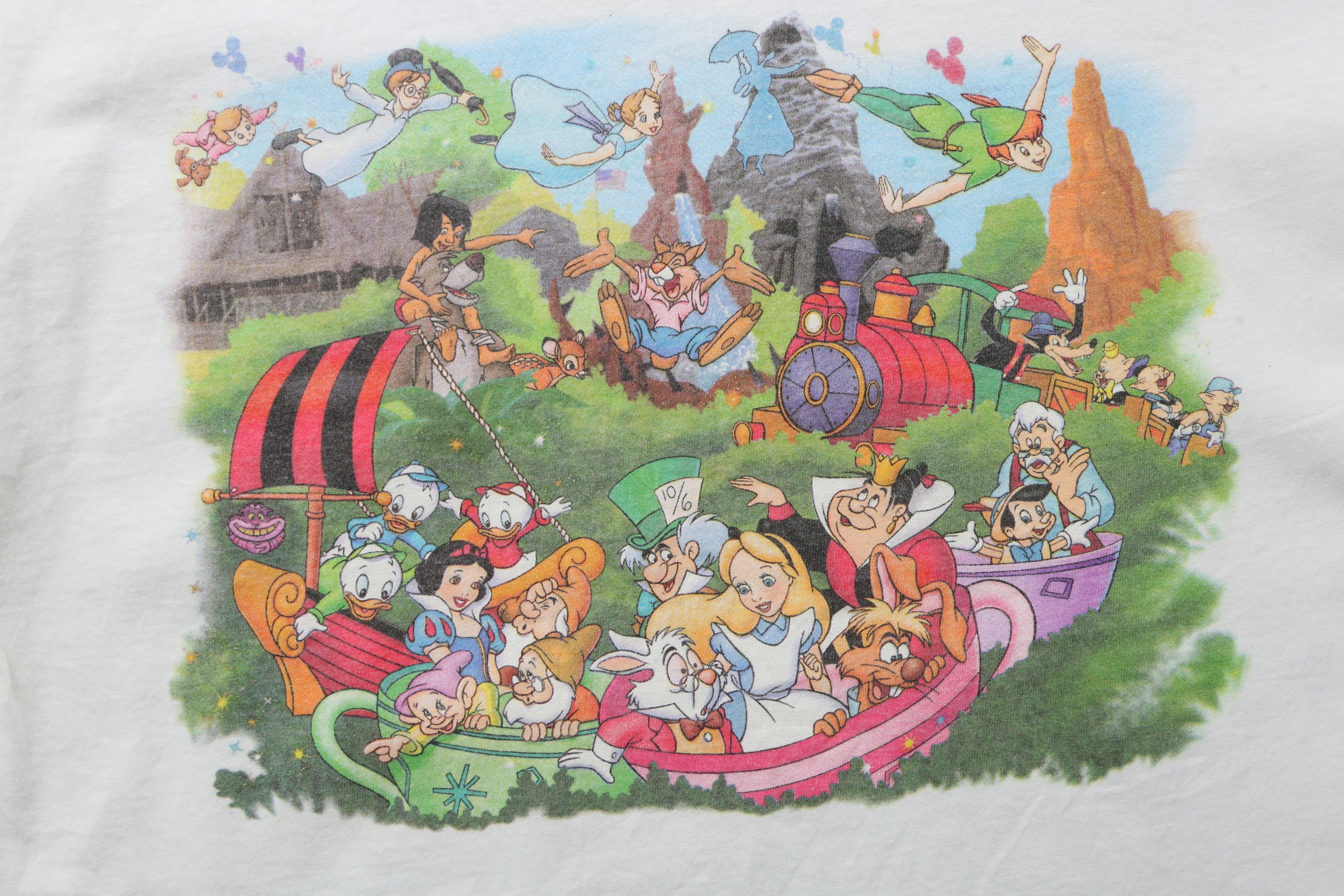 1990's Vintage Disneyland promo Tee