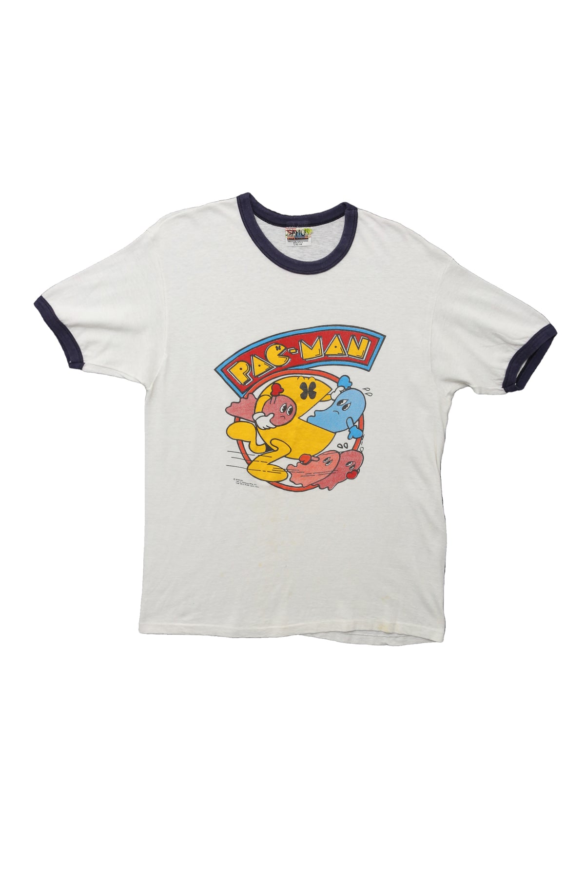 1981 Vintage Pac-Man "The Wiz Kids" Promo Ringer T-shirt
