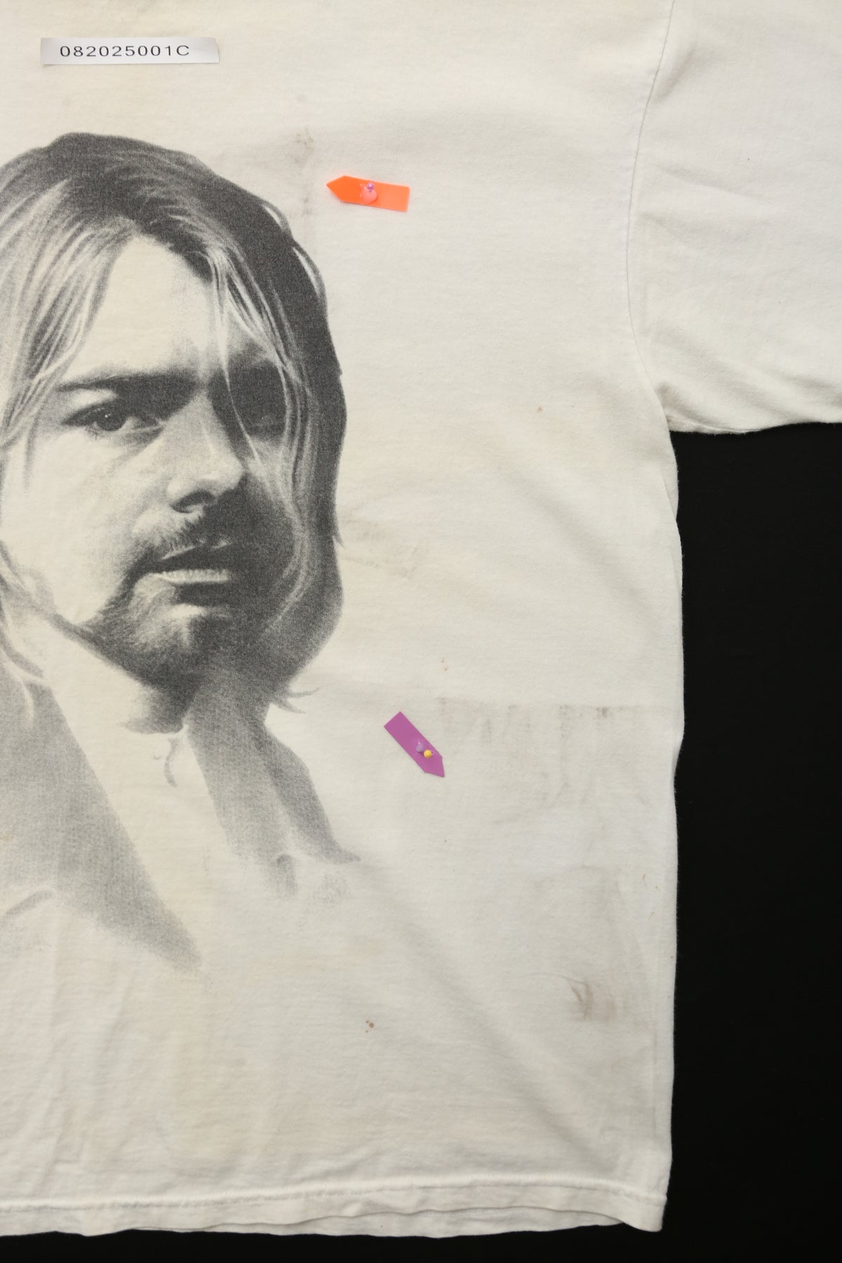 1994 Kurt Cobain x Gary Saderup Portrait Memorial T-shirt