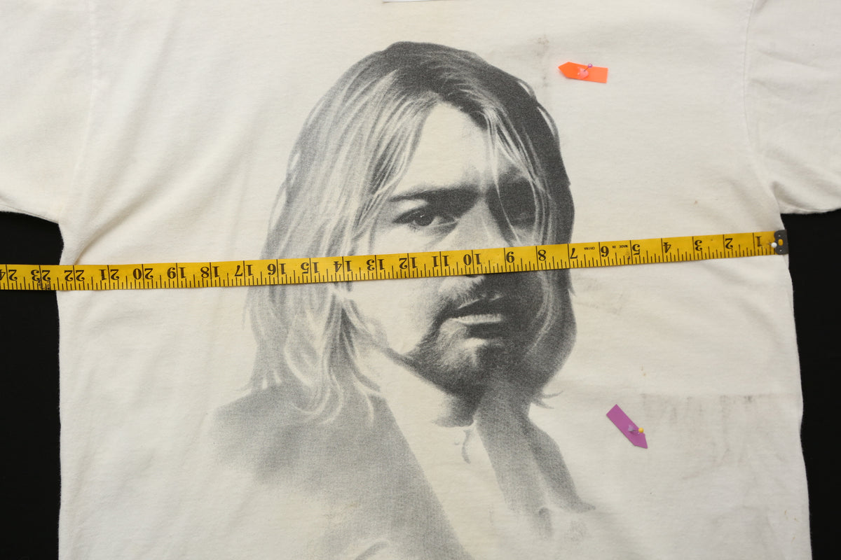 1994 Kurt Cobain x Gary Saderup Portrait Memorial T-shirt