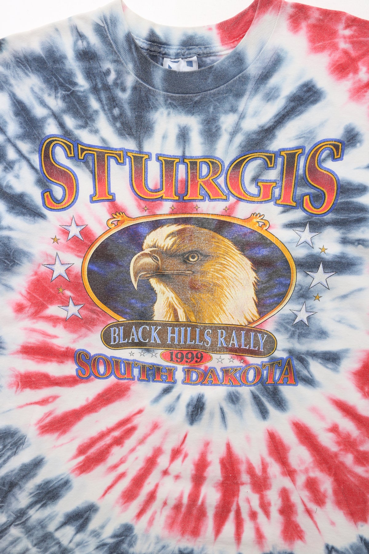 1999 Sturgis Black Hills Rally Tie Dye T-shirt