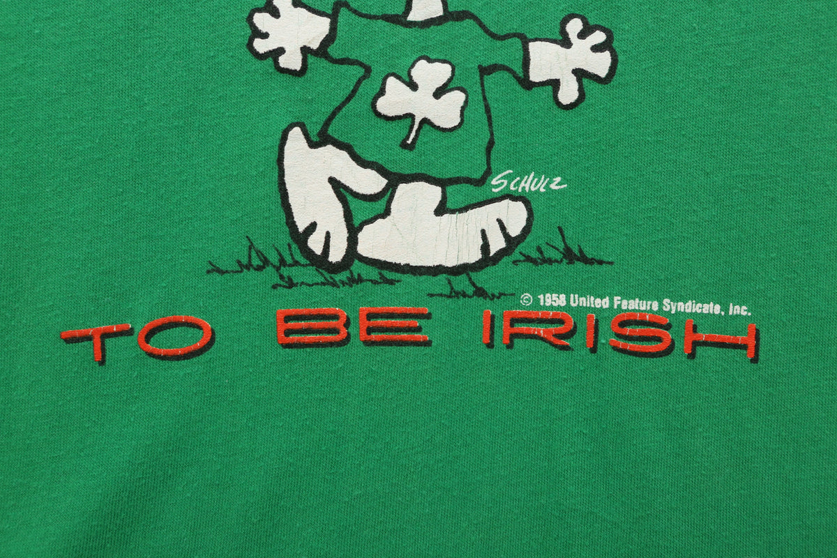 1980's Snoopy "Proud to be Irish" T-shirt