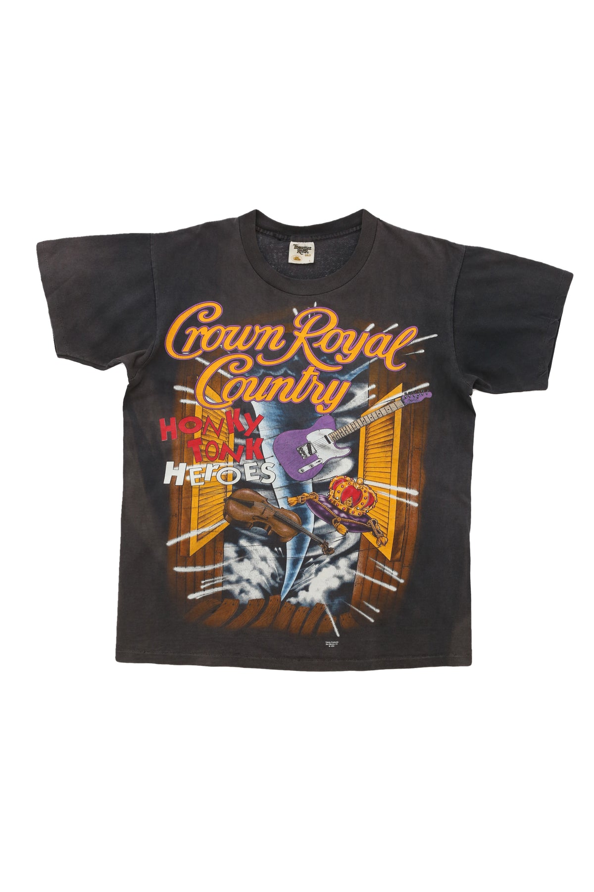 1994 Crown Royal Country "Honky Tonk Heroes" Promo T-shirt